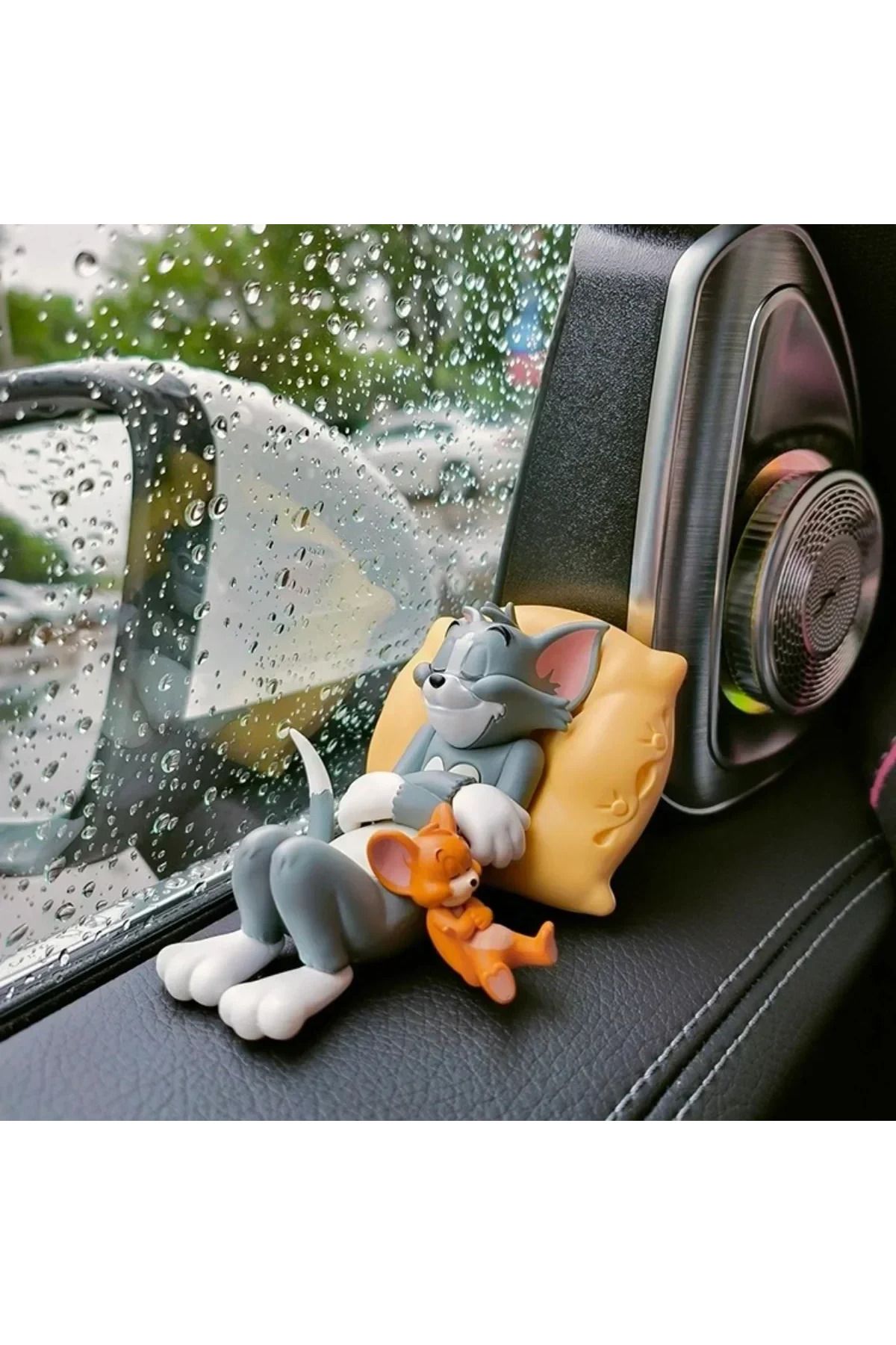 Choice-Cartoon Decoration Tom Cat Jerry Mouse Cat Ornament Cute Desk Decorations Adorable Figurines Toy ... 2