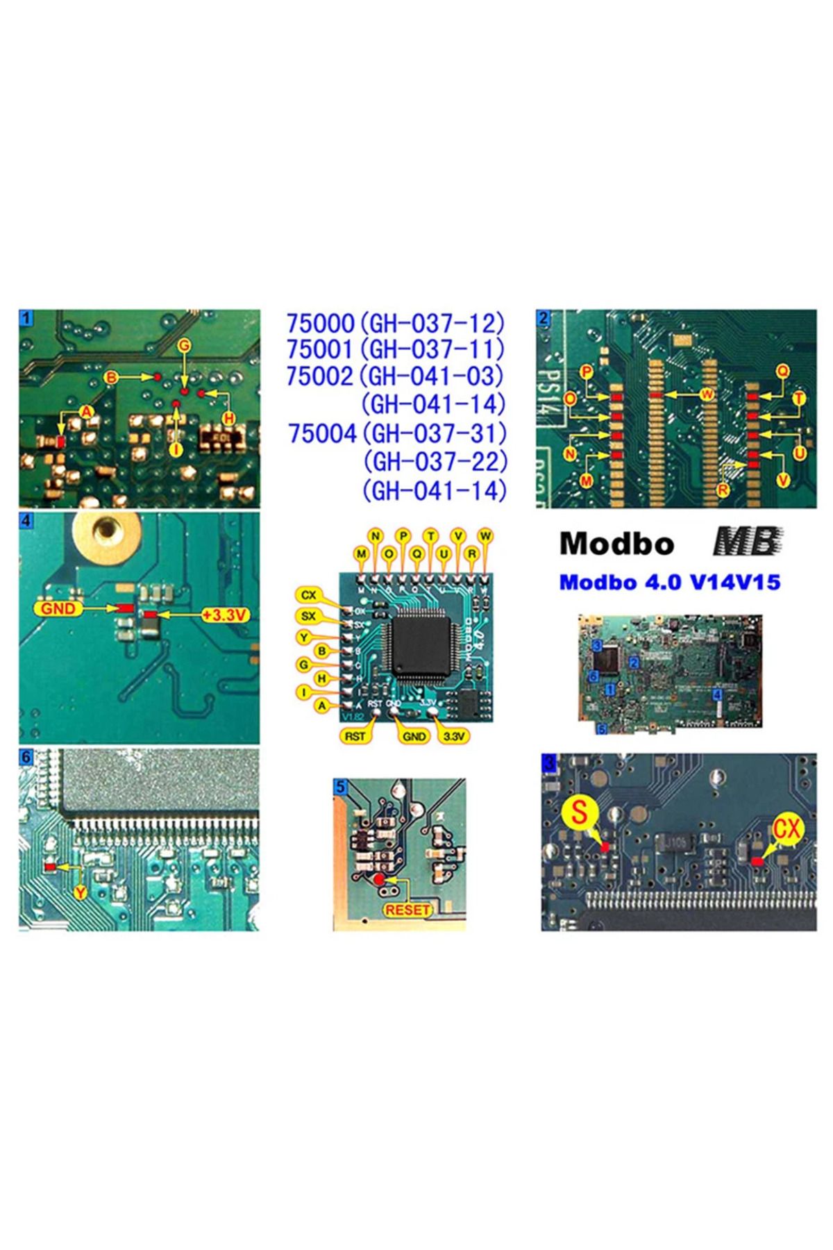 Shunmaii-For PS2 Modchip FMCB Function Game Console Chip MODBO 5.0 Direct Read Hard Drive Host Chip for PS... 4