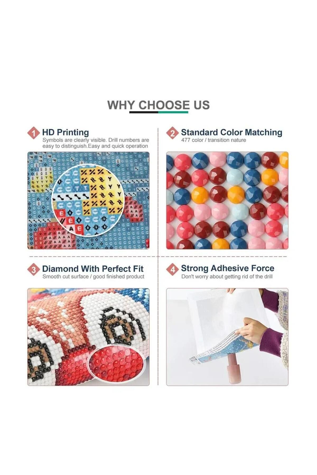 Choice-FNAF DIY Diamond Art Painting Kits Game Five Nights At Freddys Embroidery Mosaic Cross Stitch Hom... 4