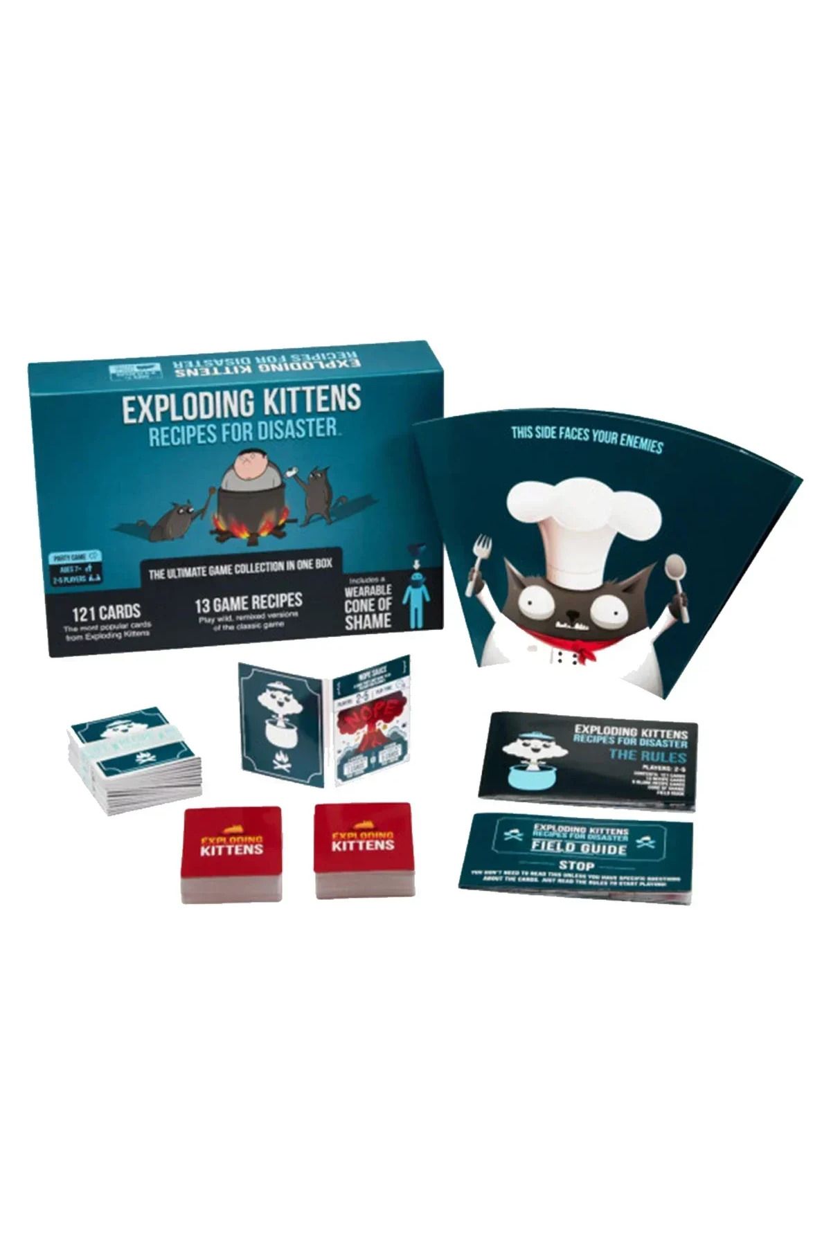 Choice-Exploding Kittens Recipes For Disaster Card Game Board games 4