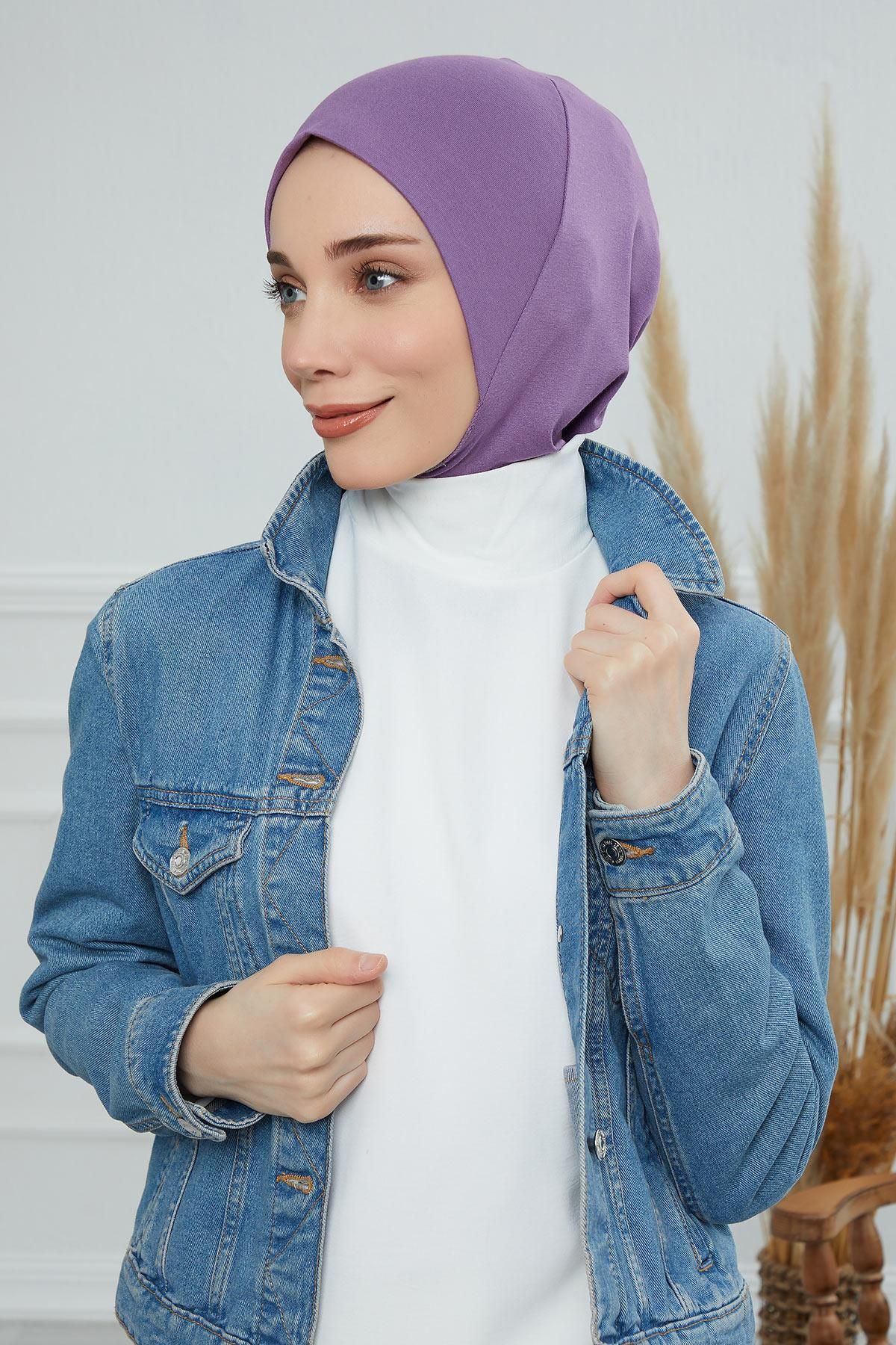 Aisha's Design-Boneta interioara Hijab - Model Tb-5 5