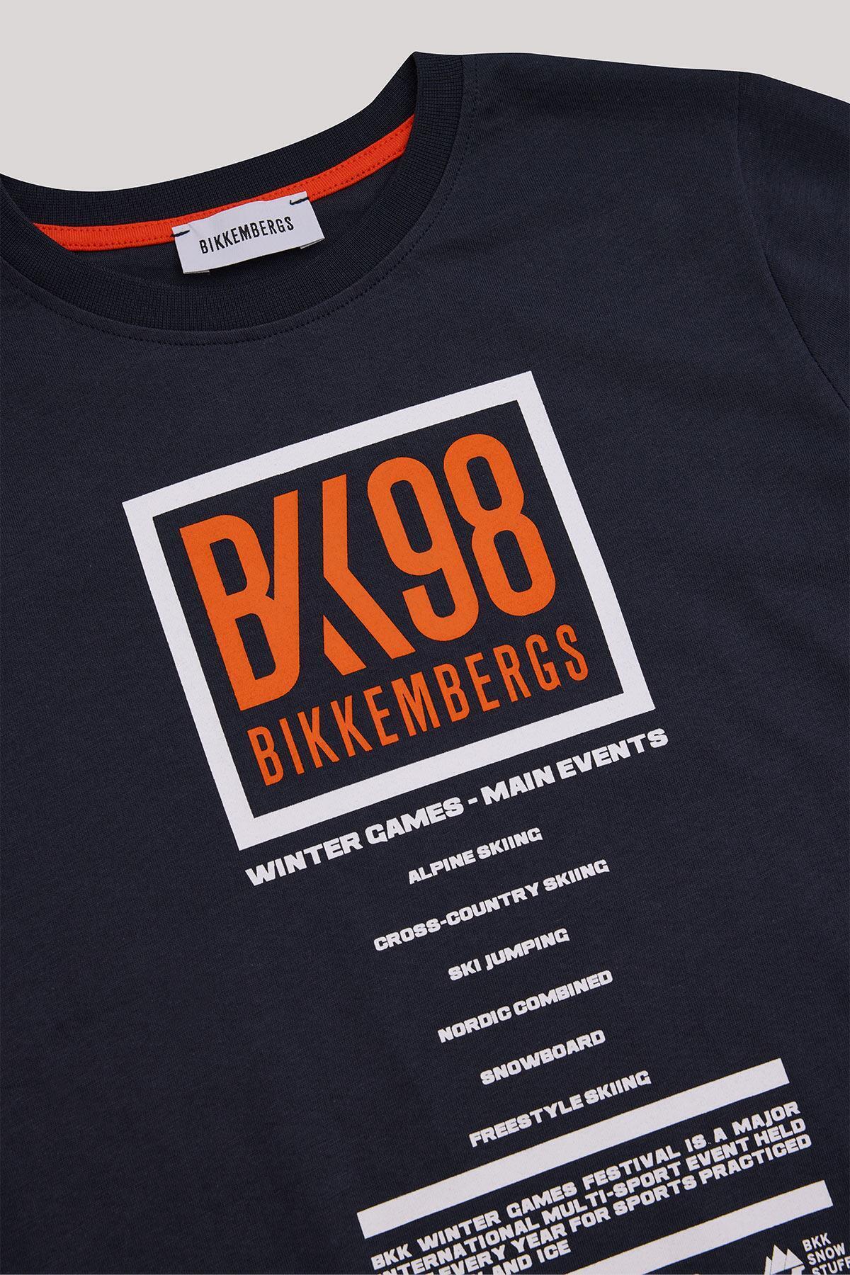 Bikkembergs-BG Store Boy's Anthracite T-Shirt 7