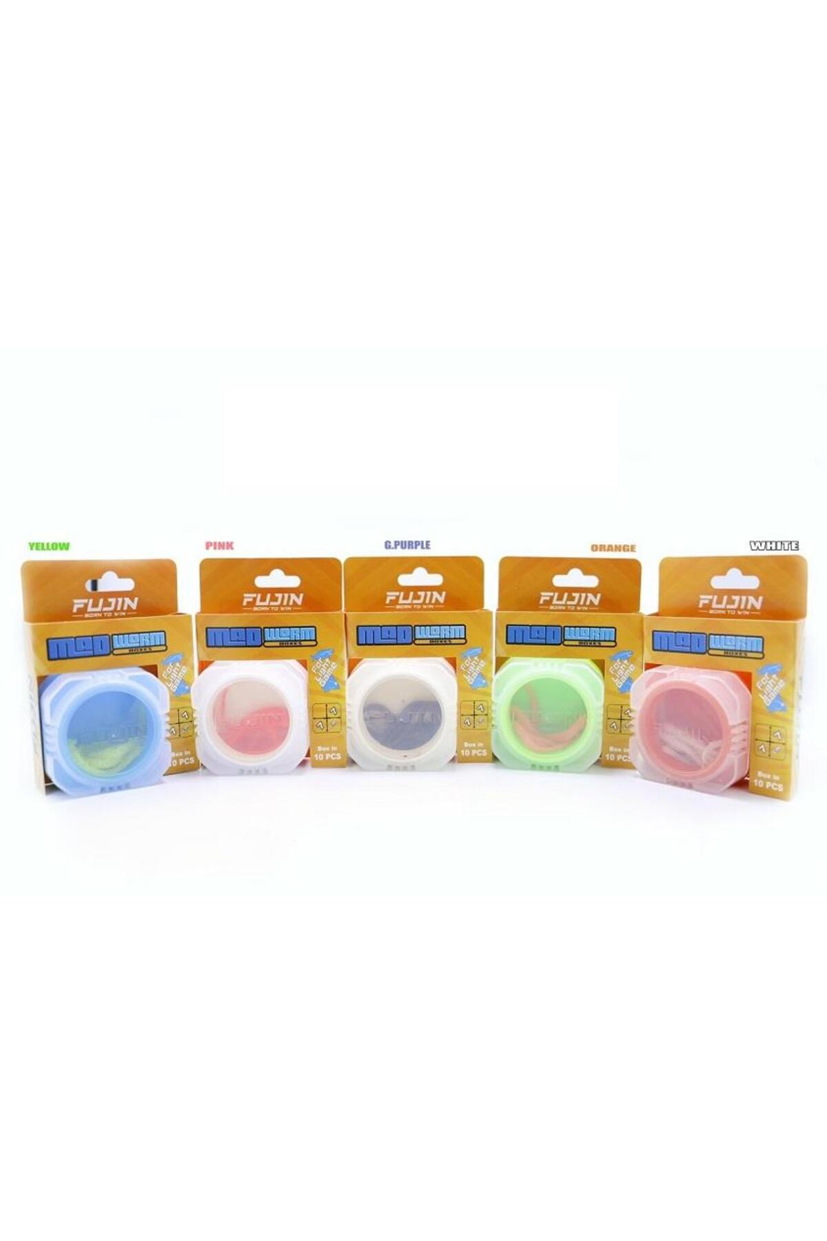 Mad Worm 9cm Lrf Silicone -Orange