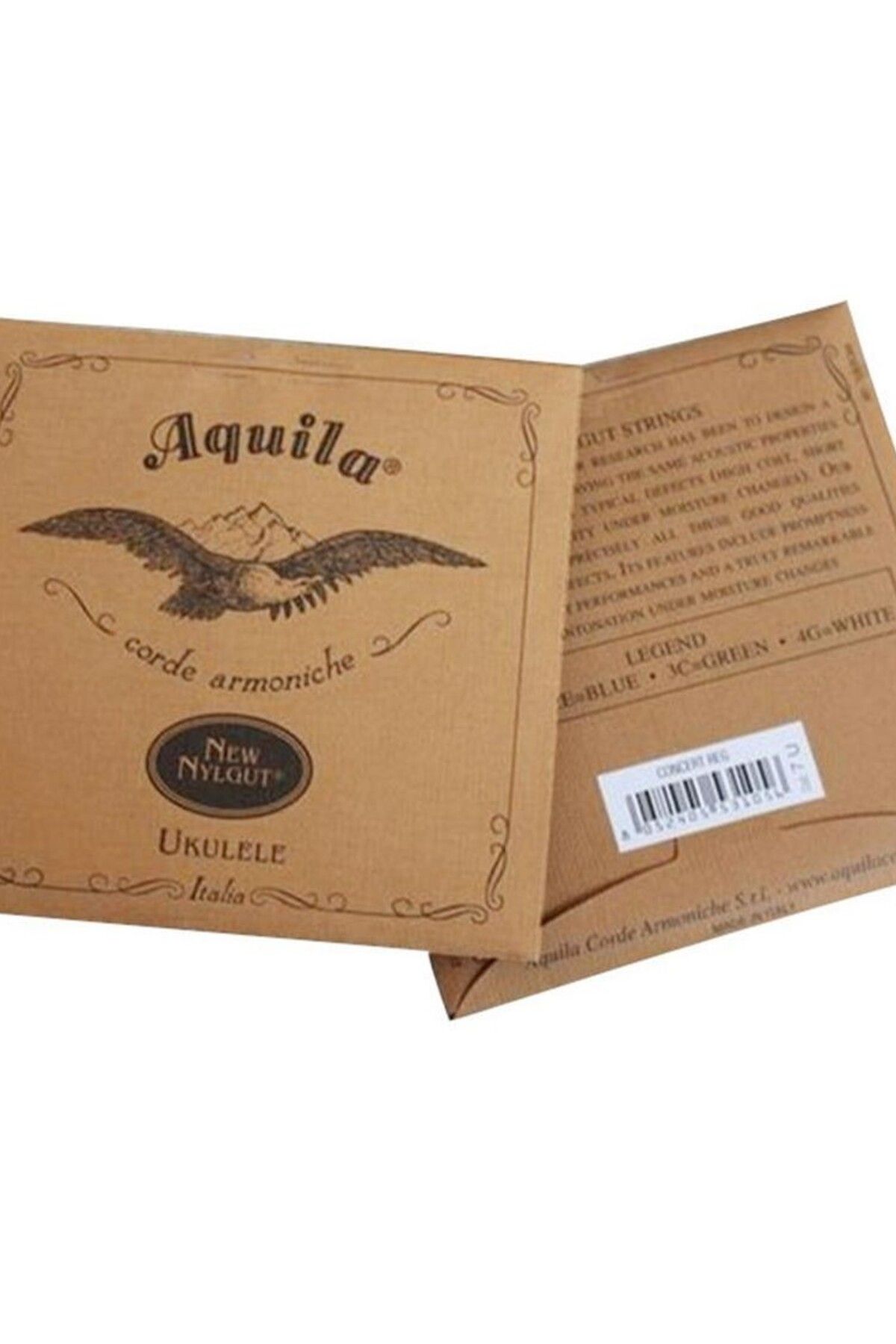 Choice-Soprano Original Aquila Ukulele Strings Nylon Soprano Concert Tenor Ukelele Strings Low G Nylgut Str 8