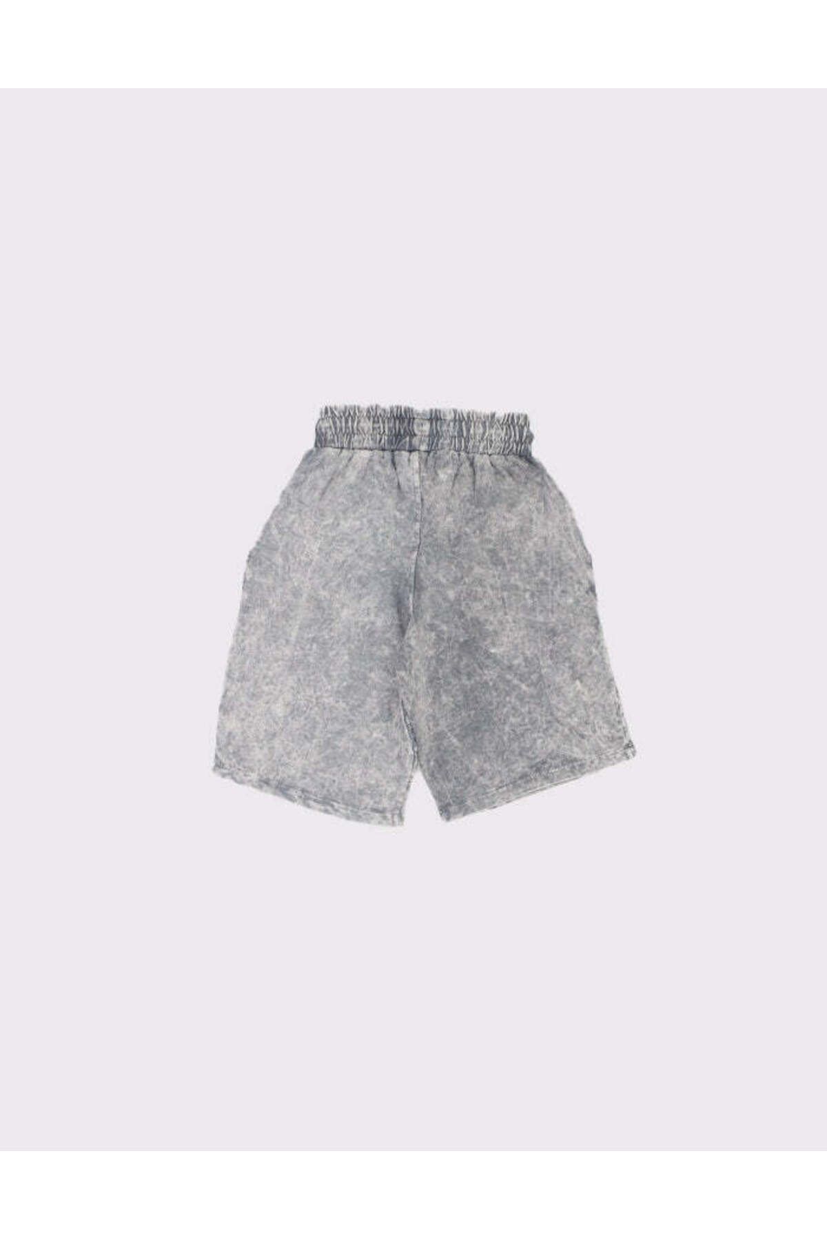 rg kidsstore-Young Acid Washed Shorts, Two Pocket Shorts 2