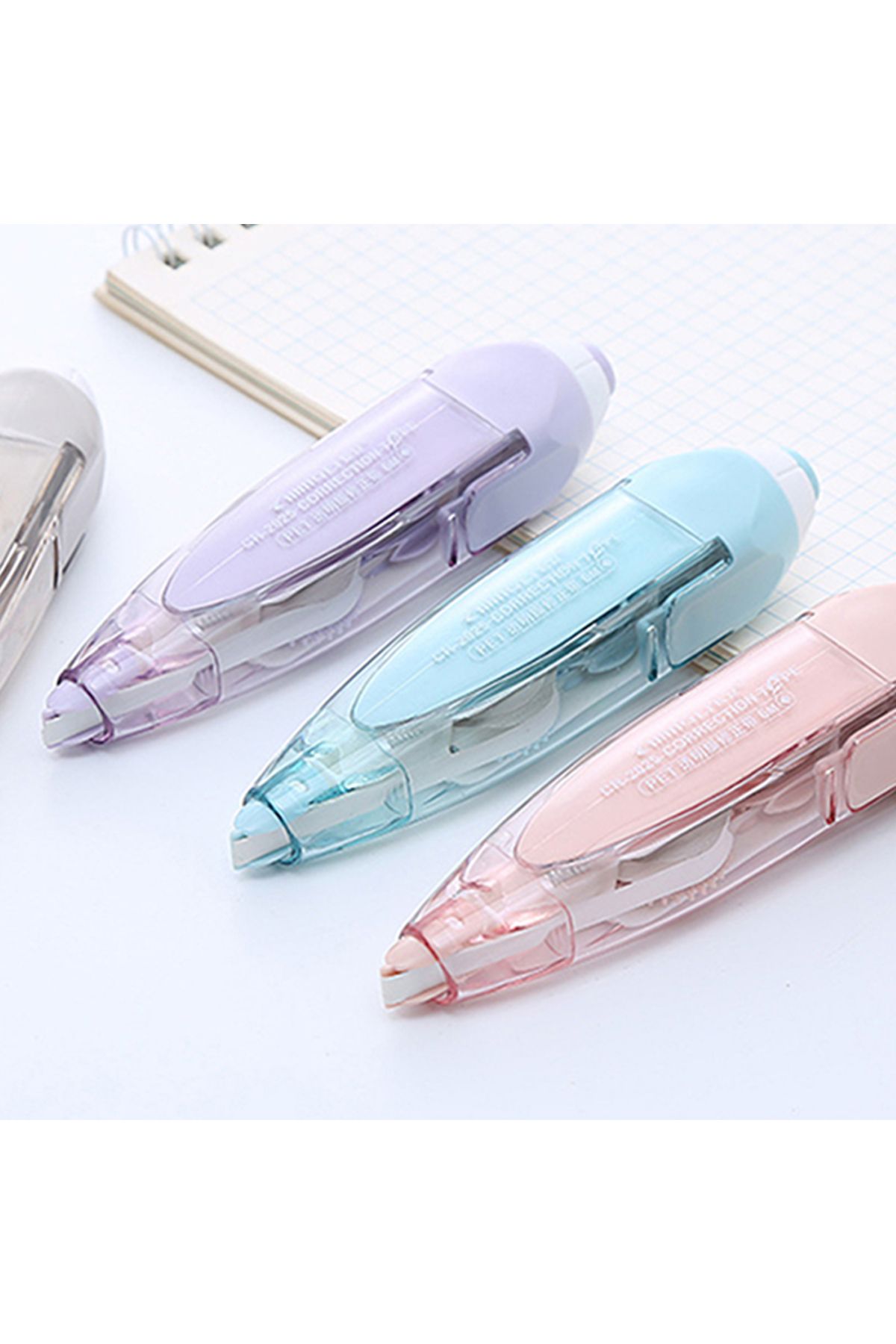 Choice-1pc Press Type Kawaii Correction Tape Replaceable Refills White Out Corrector Band Student Japane... 4