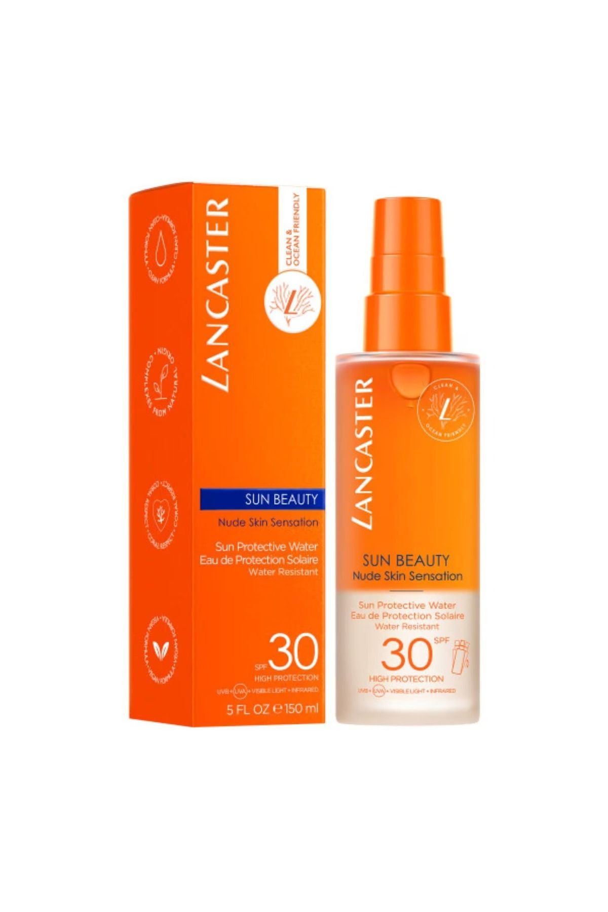 Lancaster Moisturizing Sun Spray That Protects From Rays For All Skin Types - SPF 30-150 ml Demb.1220