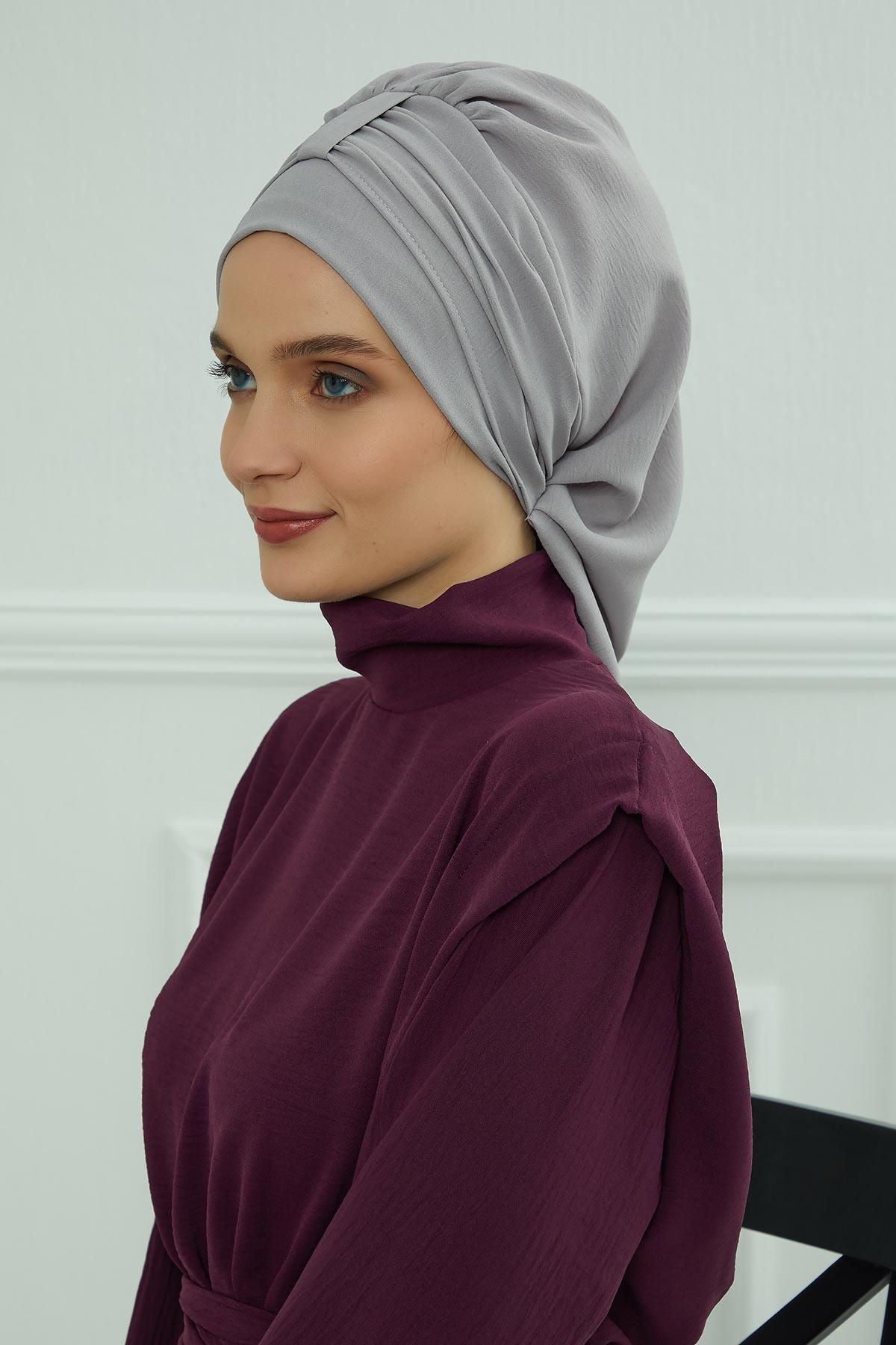 Aisha's Design-Turban gata cu țesătură aerobină - Ht-90 2