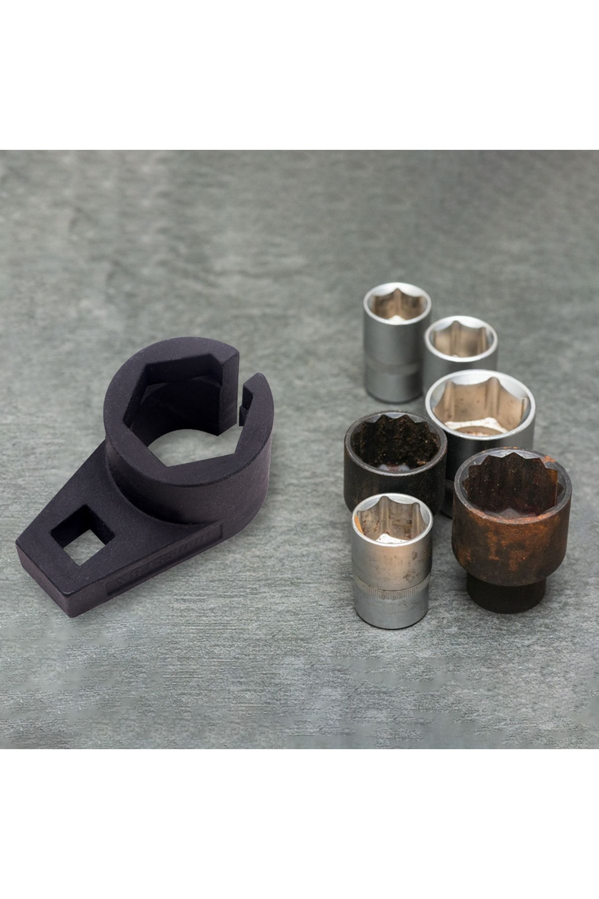 APWIKOGER-7/8 Inch/22mm Offset Oxygen Sensor Socket Wrench 3/8inch Drive O2 Remover Tool O2 Sensor Socket A... 4