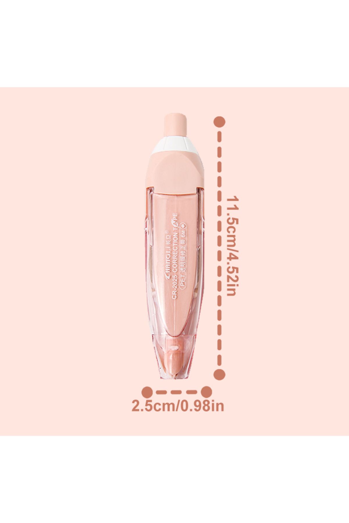 Choice-1pc Press Type Kawaii Correction Tape Replaceable Refills White Out Corrector Band Student Japane... 5