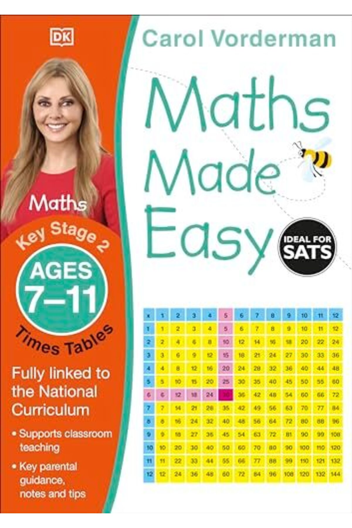 Dorling Kindersley Maths Made Easy Times Tables Ages 7-11 Key Stage 2 ...
