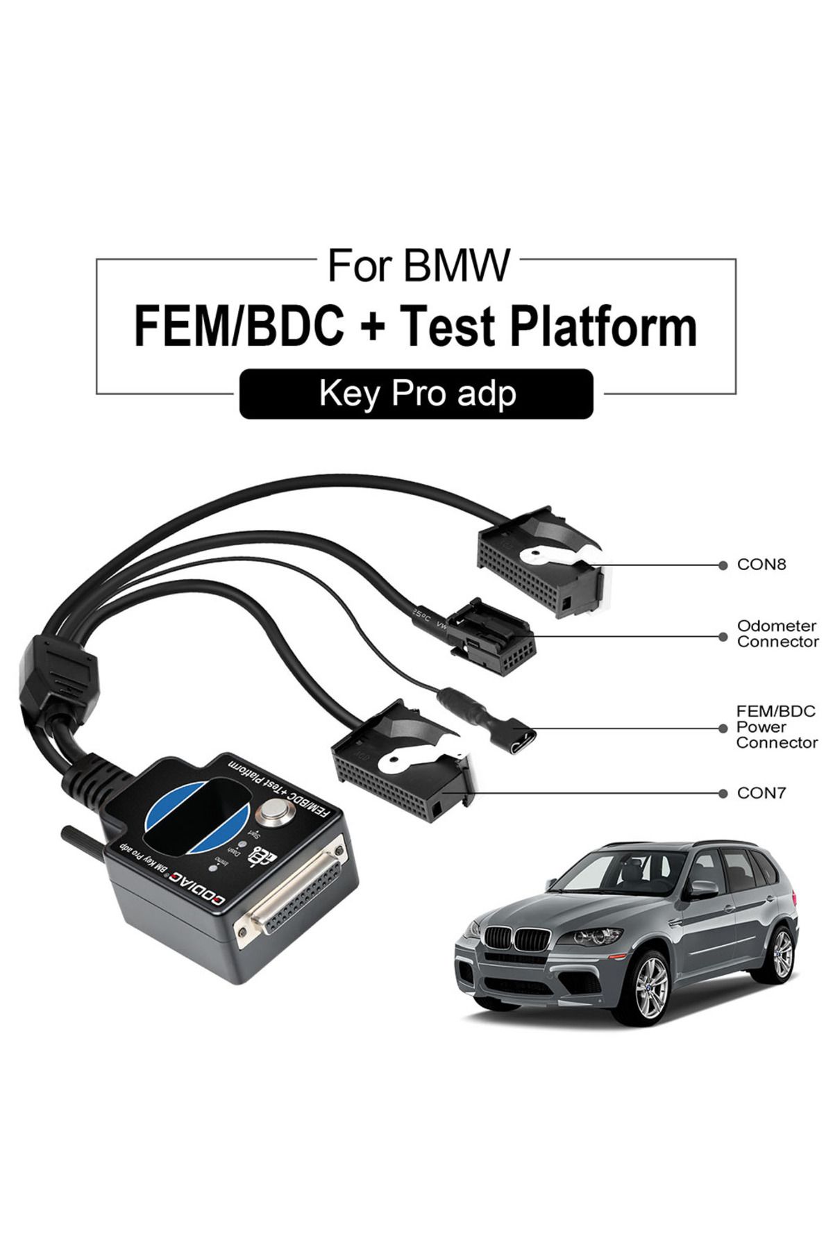 GODIAG-For Bmw Fem Bdc Test Platform Work With Gt100/ Xhorse Vvdi2 Vvdi Key Programmer /autel Im6... 2