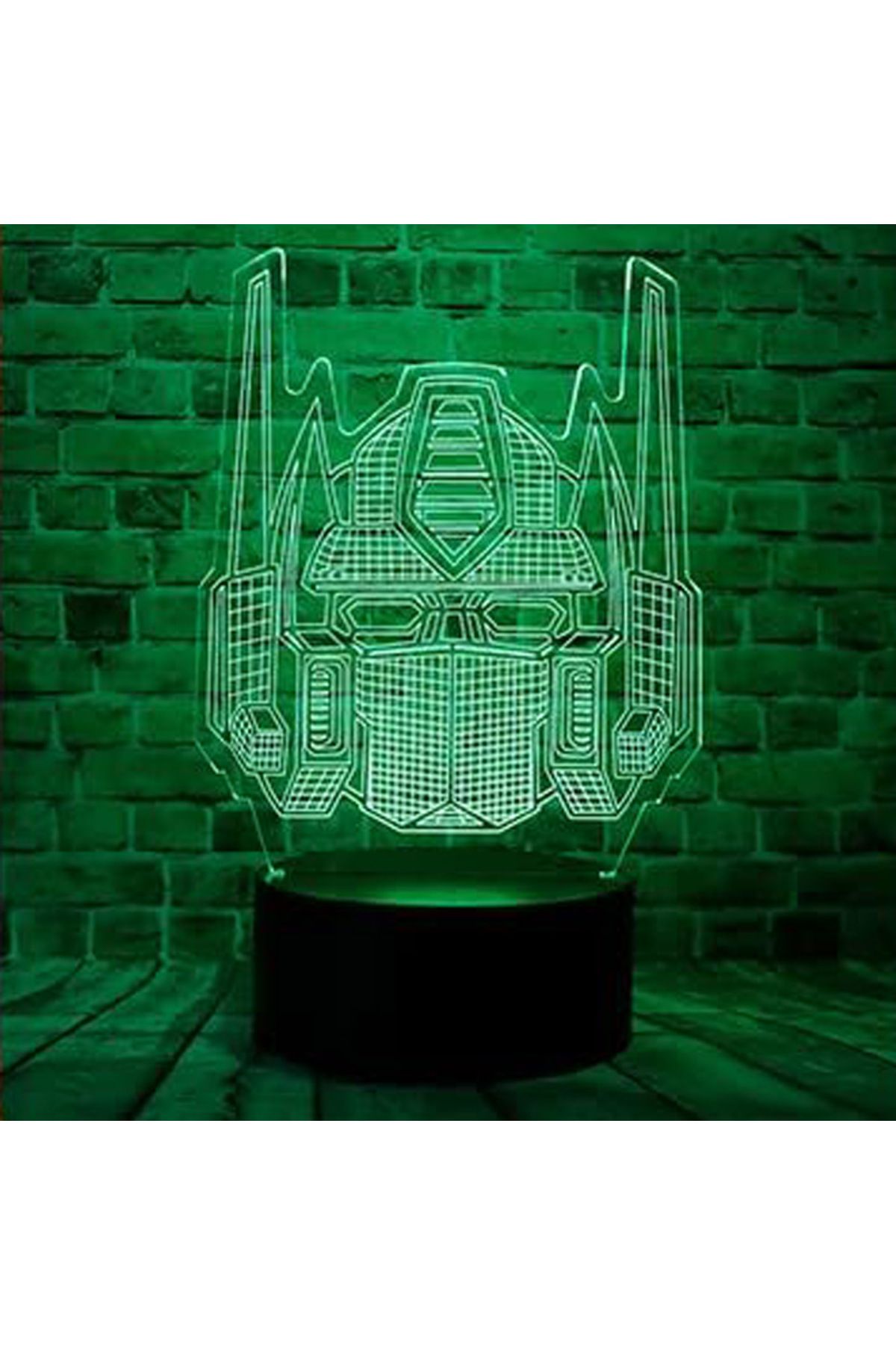 Hot Toys-3D LED Night Light Hottoys Cool Transformers Bumblebee Knight Table Lamp with Remote Control 16 C... 5
