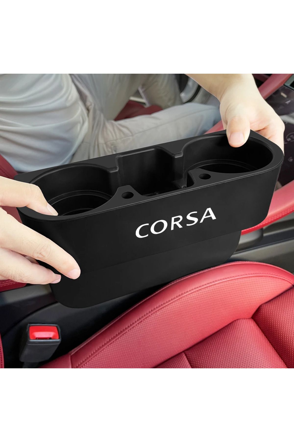Choice-Car Seat Slot Storage Box Accessories For Opel Corsa C D E F A B Gsi 1.6T OPC Line 1.4T Turbo Cor... 8