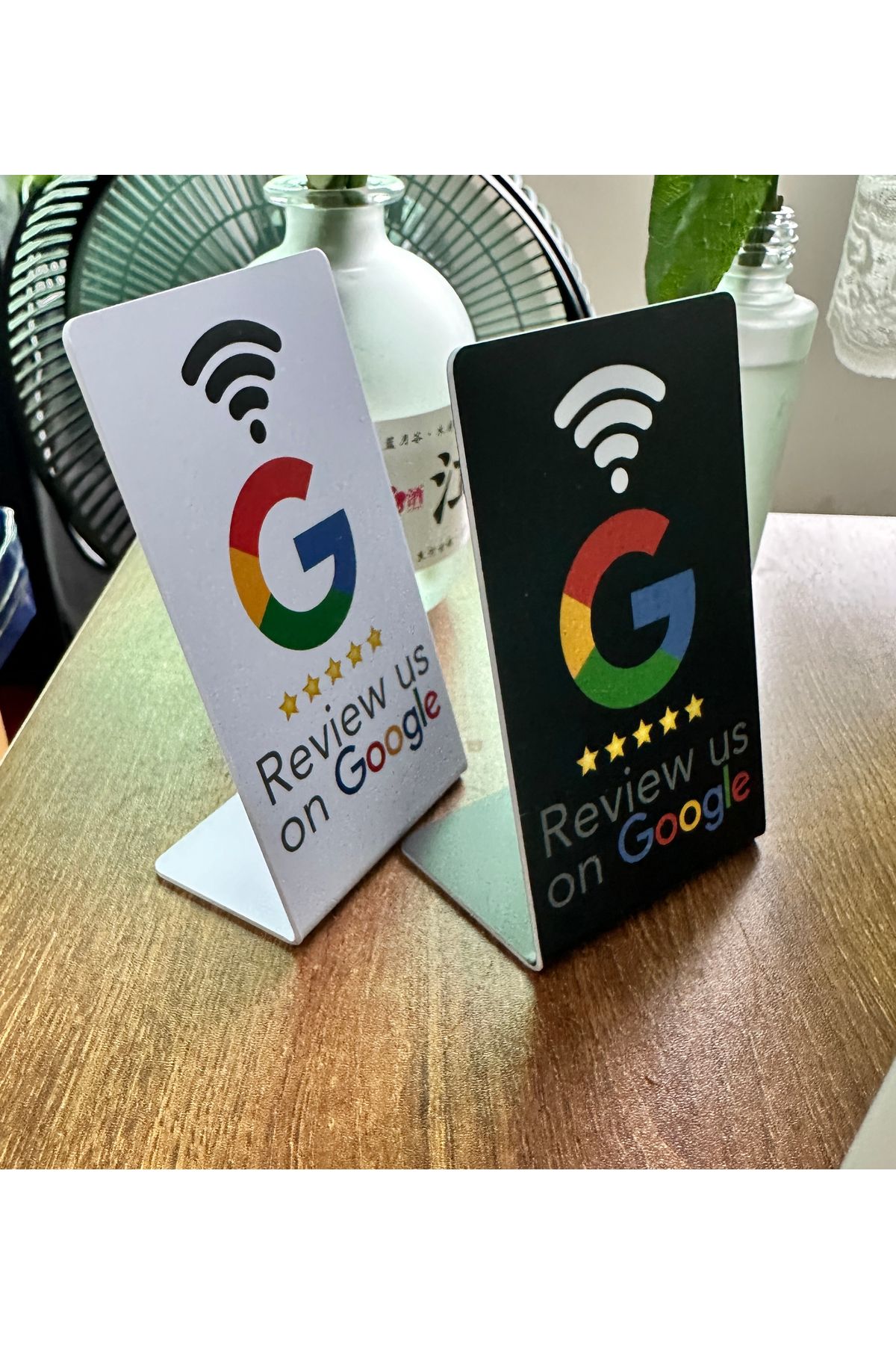 Guang Hongrun-13.56Mhz Programmable Google Review Card NFC Station Table NFC Google Reviews On Display Bending ... 7