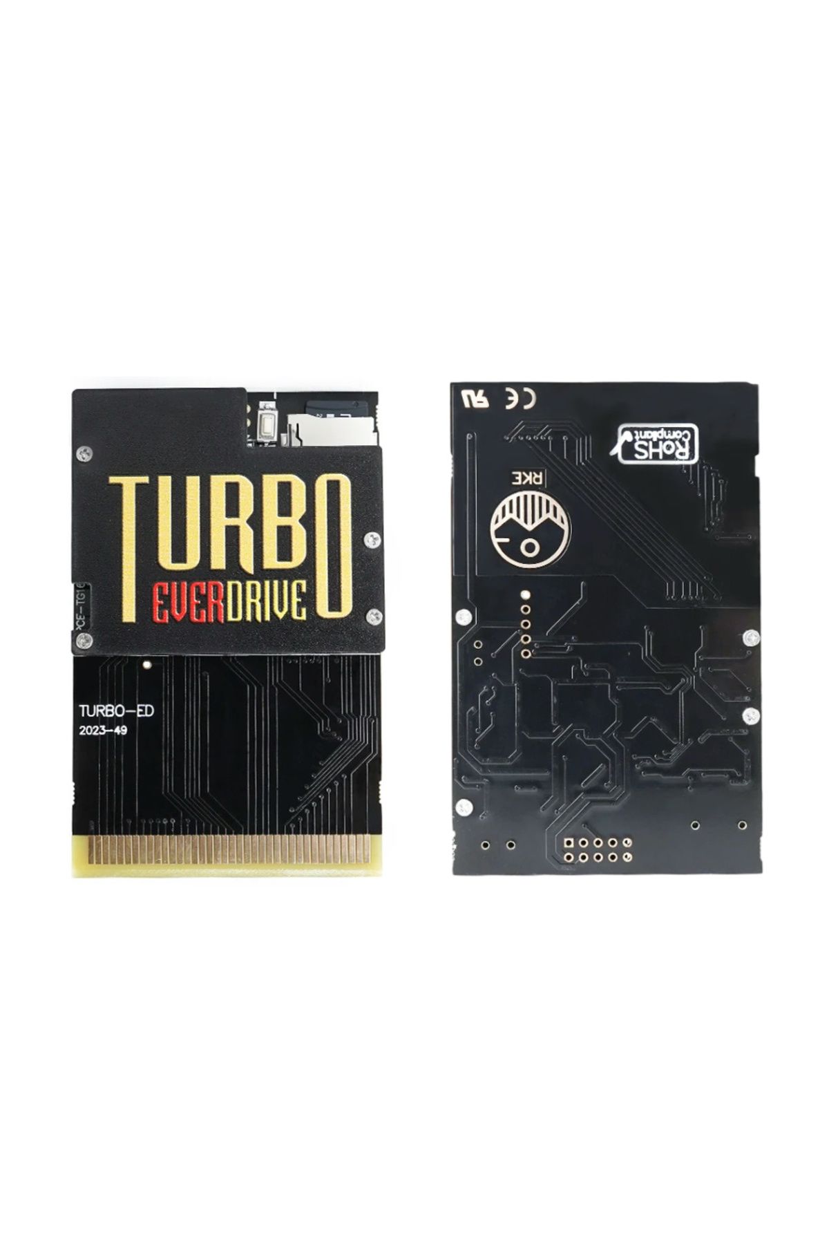 Choice-محرك أقراص فلاش لبطاقة الألعاب TURBO EVERDRIVE PCE لتخزين ملفات ألعاب NTSC / PAL لـ PC-Engine T... 7