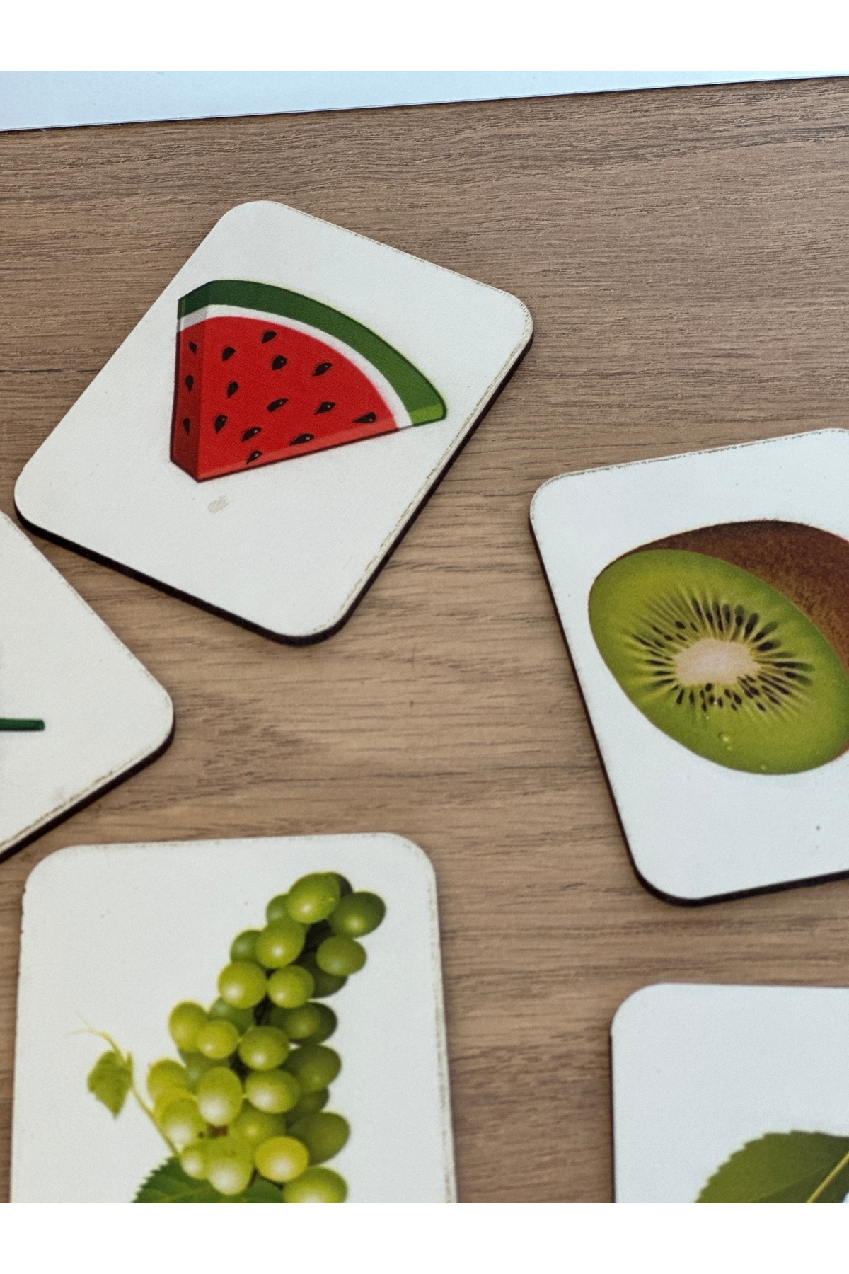 Bellacasa Meyve Sebze Eşleme Kartı, Puzzle Eğitici Oyuncak, Montessori Eğitim Oyuncak, Motor Zeka Oyun fotoğrafı 5 (önizleme)