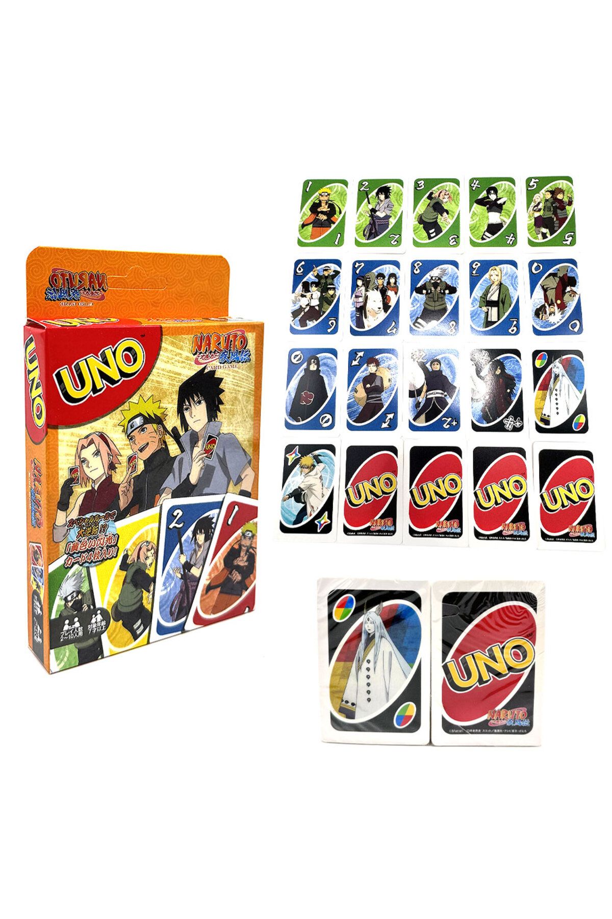 Choice-Mattel Games UNO Naruto Card Game for Family Night Featuring Tv Show Themed Graphics and a Specia... 2