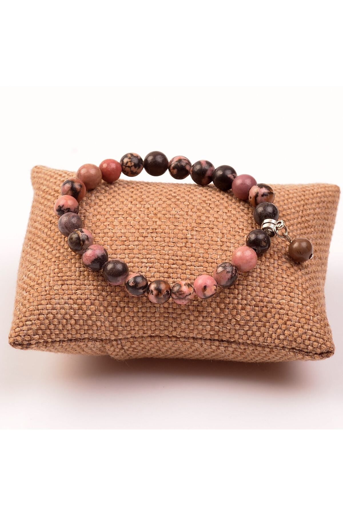 Taş Sandığı-Rhodonite Stone Bracelet (8 Mm) 1