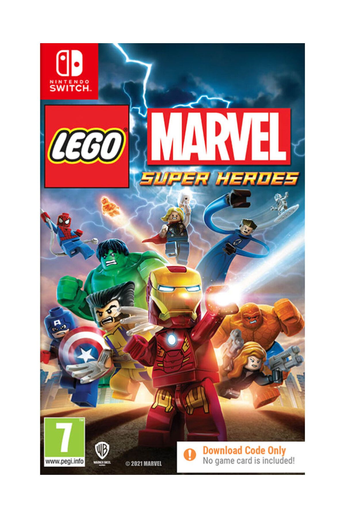 Warner Bros-لعبة Lego Marvel Superheroes Switch (PAL) 1