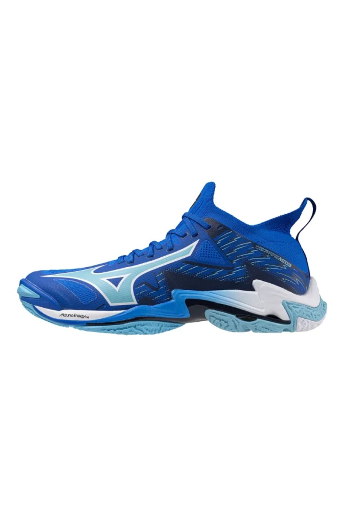 MIZUNO Wave Lightning Neo 3 Unisex Voleybol Ayakkabısı Mavi