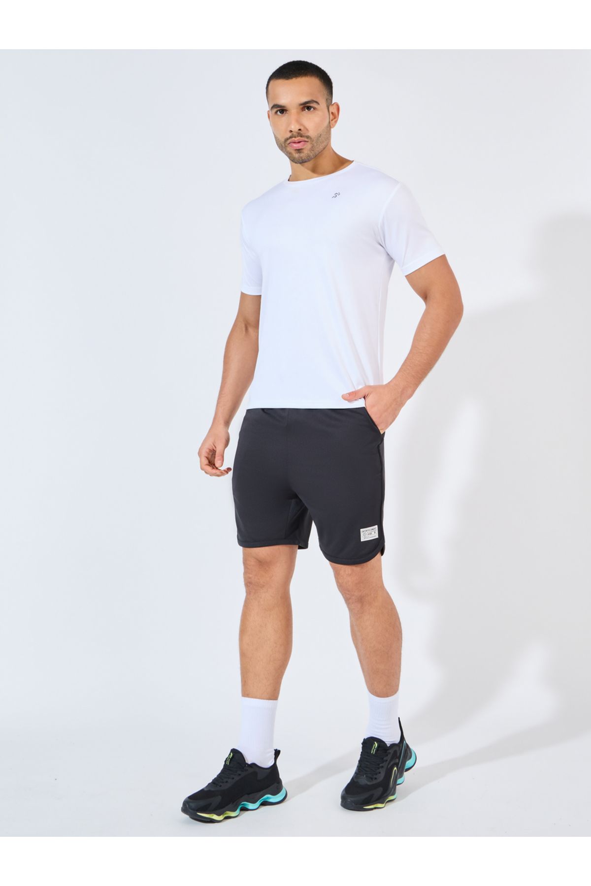 Styli-Ultra Soft Micro Poly Cycling Shorts with Badge 2