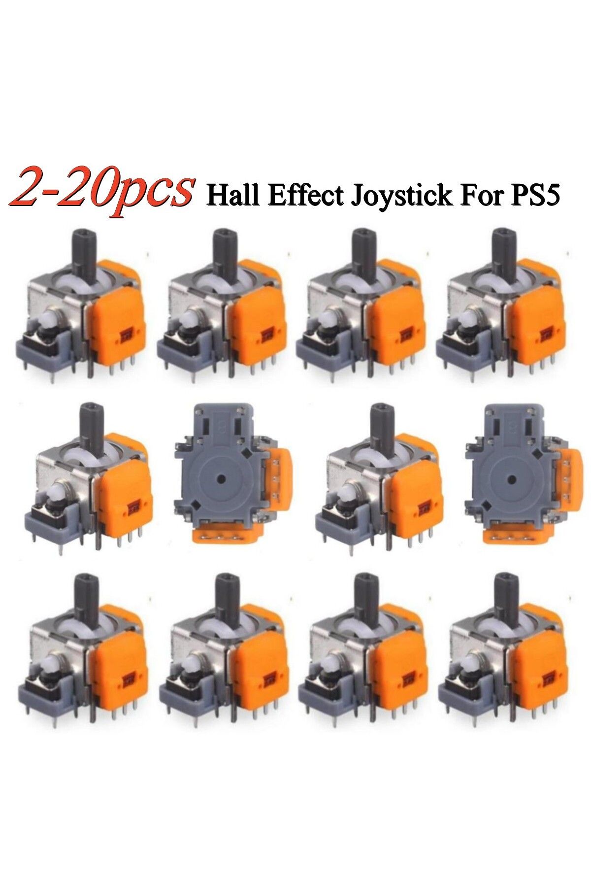 hopeboth-2-20PCS Hall Effect Joystick Replacement 3D Analog Stick Sensor Module for PS5 Replacement Game C... 8