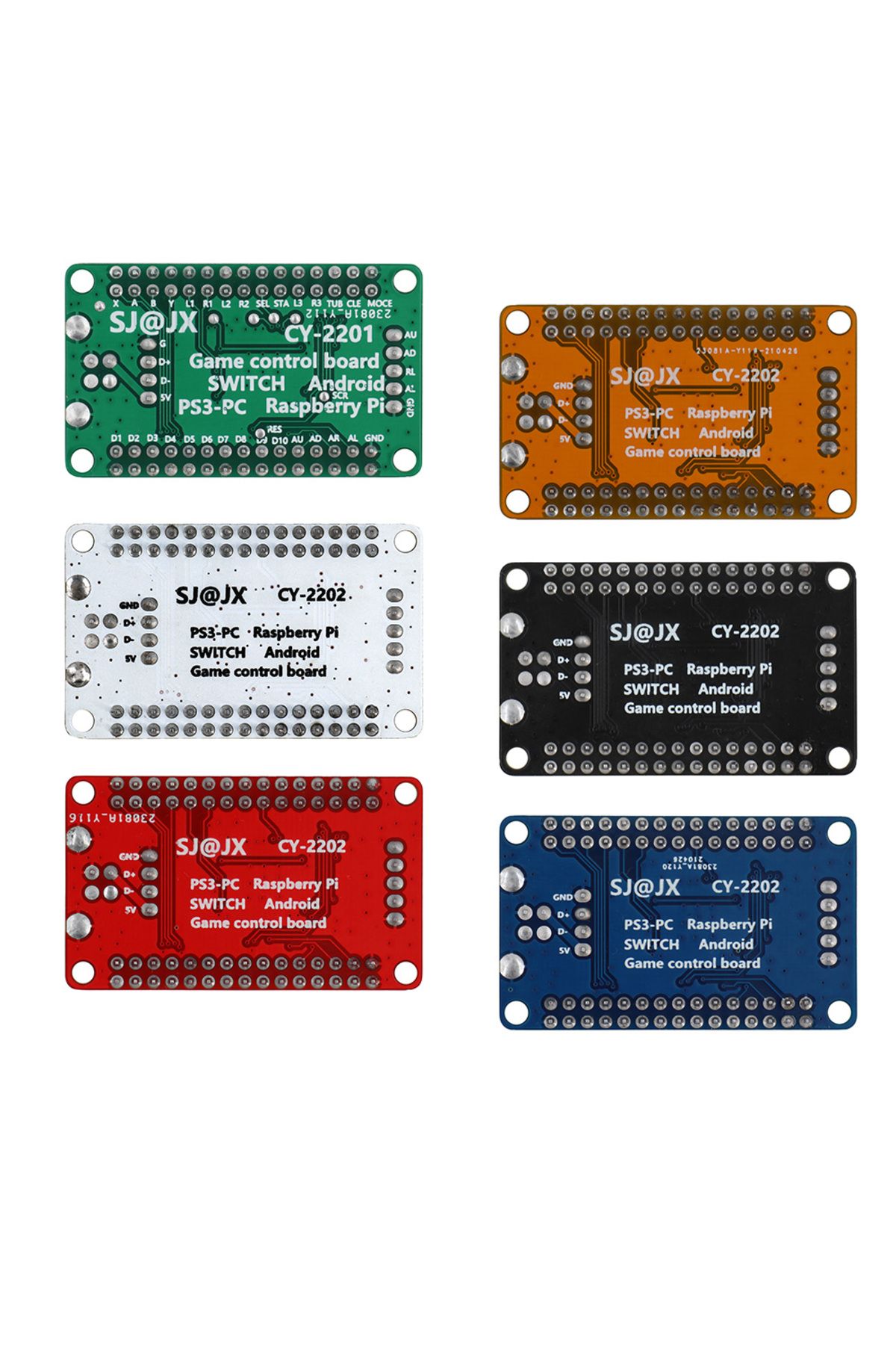 Choice-DIY Zero Delay Arcade USB Encoder Board, Support PC, PS3 Raspberry Pi, Android, Hitbox with SANWA... 5