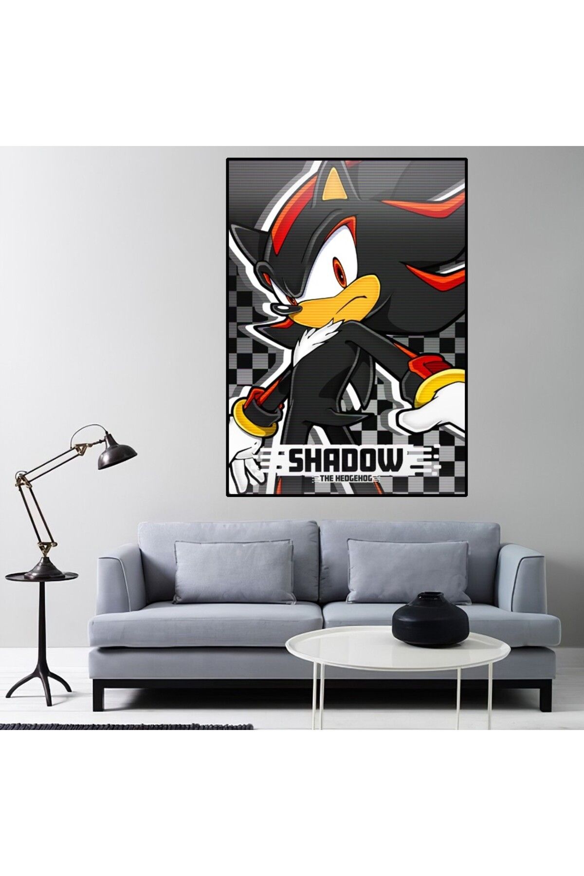 Choice-S-Sonic the H-Hedgehog Poster Home Room Decor Livingroom Bedroom Aesthetic Art Wall Painting Stic... 4
