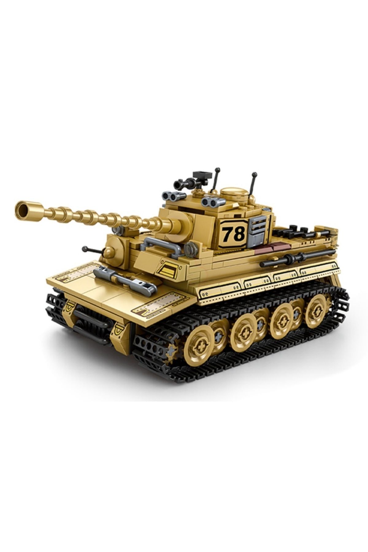 Choice-WW2 Military Tank Model Building Blocks Set - T-85 Type99 Main Battle Tanks Truck With Soldiers F... 5