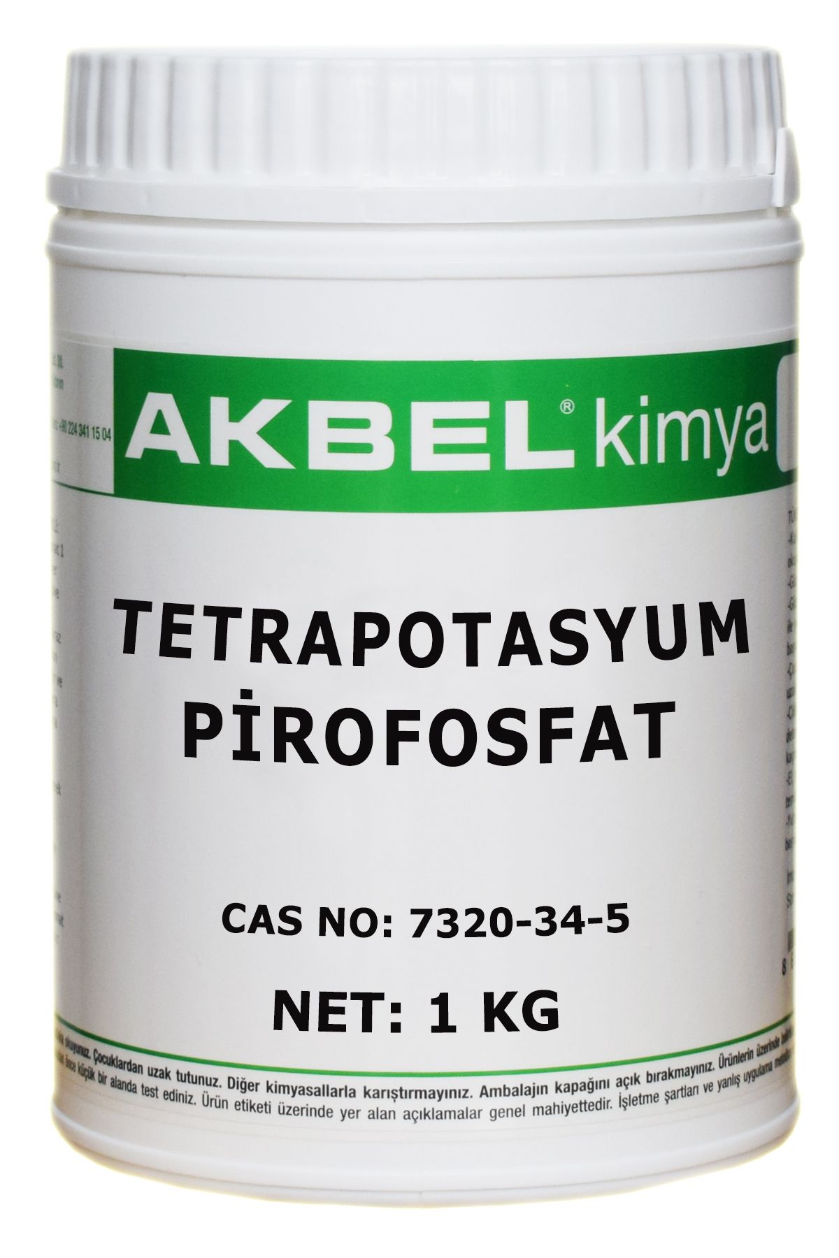 akbel TETRAPOTASYUM PİROFOSFAT 1 KG