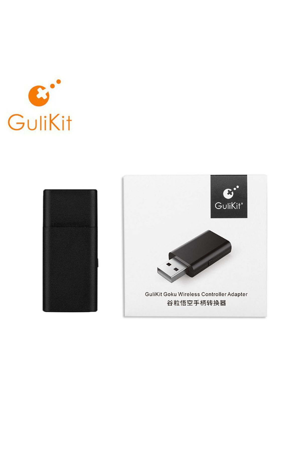 Choice-Gulikit NS26 Goku Wireless Controller Adapter for PC/Switch/for PS5/PS4/Xbox One/Xbox Series X S 2