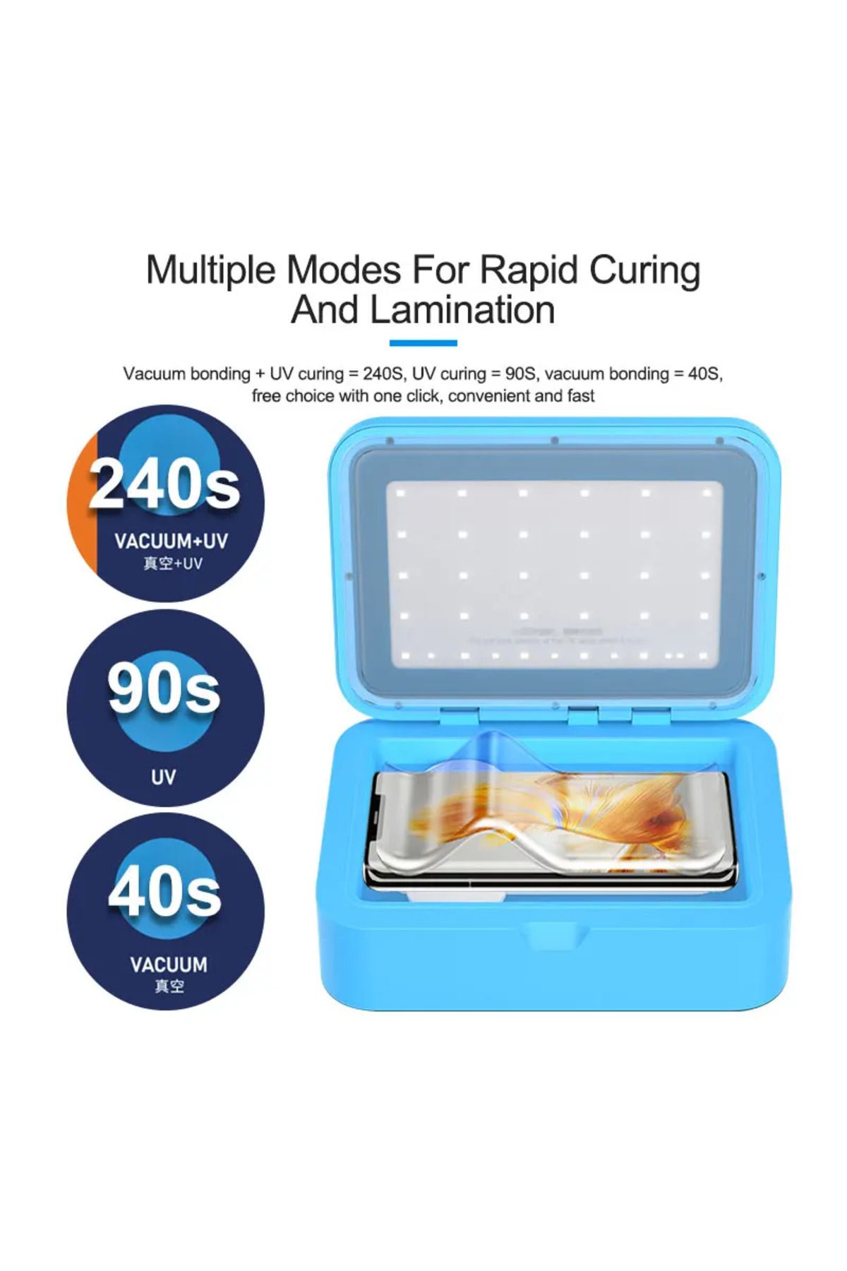 Choice-SUNSHINE S-918B SE Smart UV Curing Vacuum Laminating Machine Cellphone LCD Screen Protector Hydro... 3