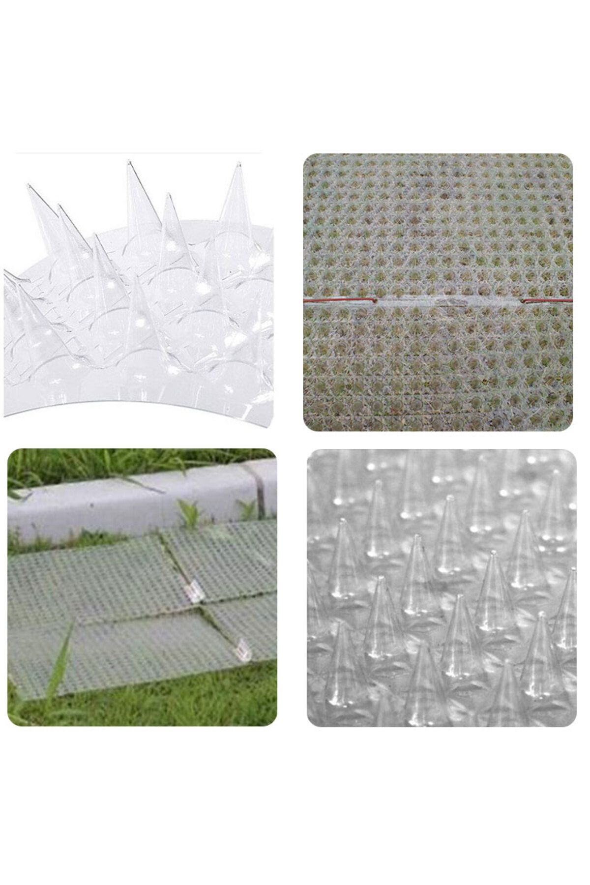 Choice-1Pcs Fence Wall Spikes Cat Animal Repellent Plastic Anti Theft Deterrent For Garden Fences Invade... 4