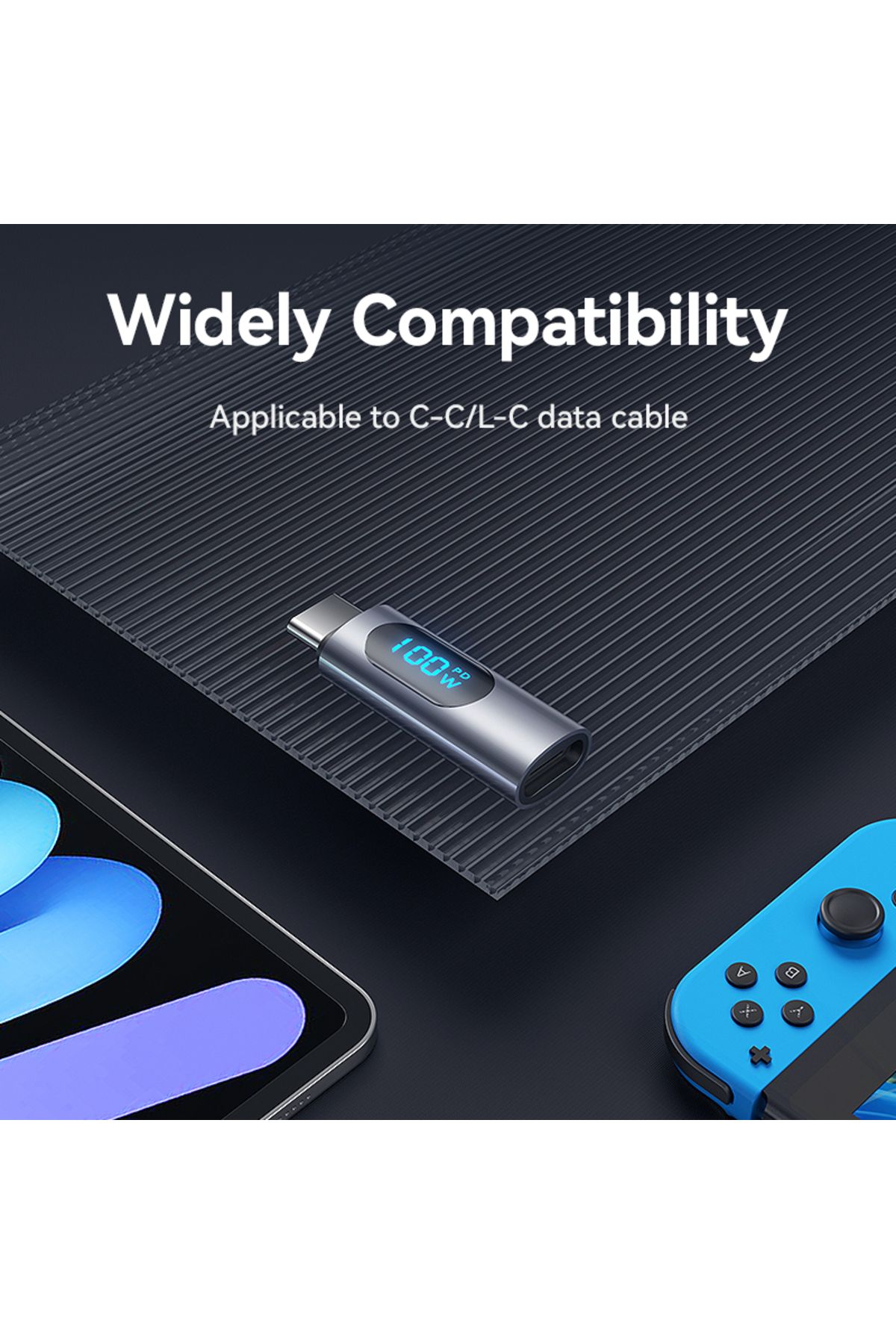 Choice-Joyroom 100W USB2.0 OTG Adapter Type C to USB C Fast Charging Data Transfer Display for iPhone 15... 7