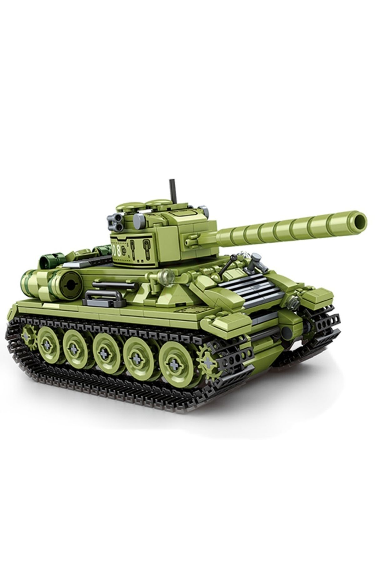 Choice-WW2 Military Tank Model Building Blocks Set - T-85 Type99 Main Battle Tanks Truck With Soldiers F... 4
