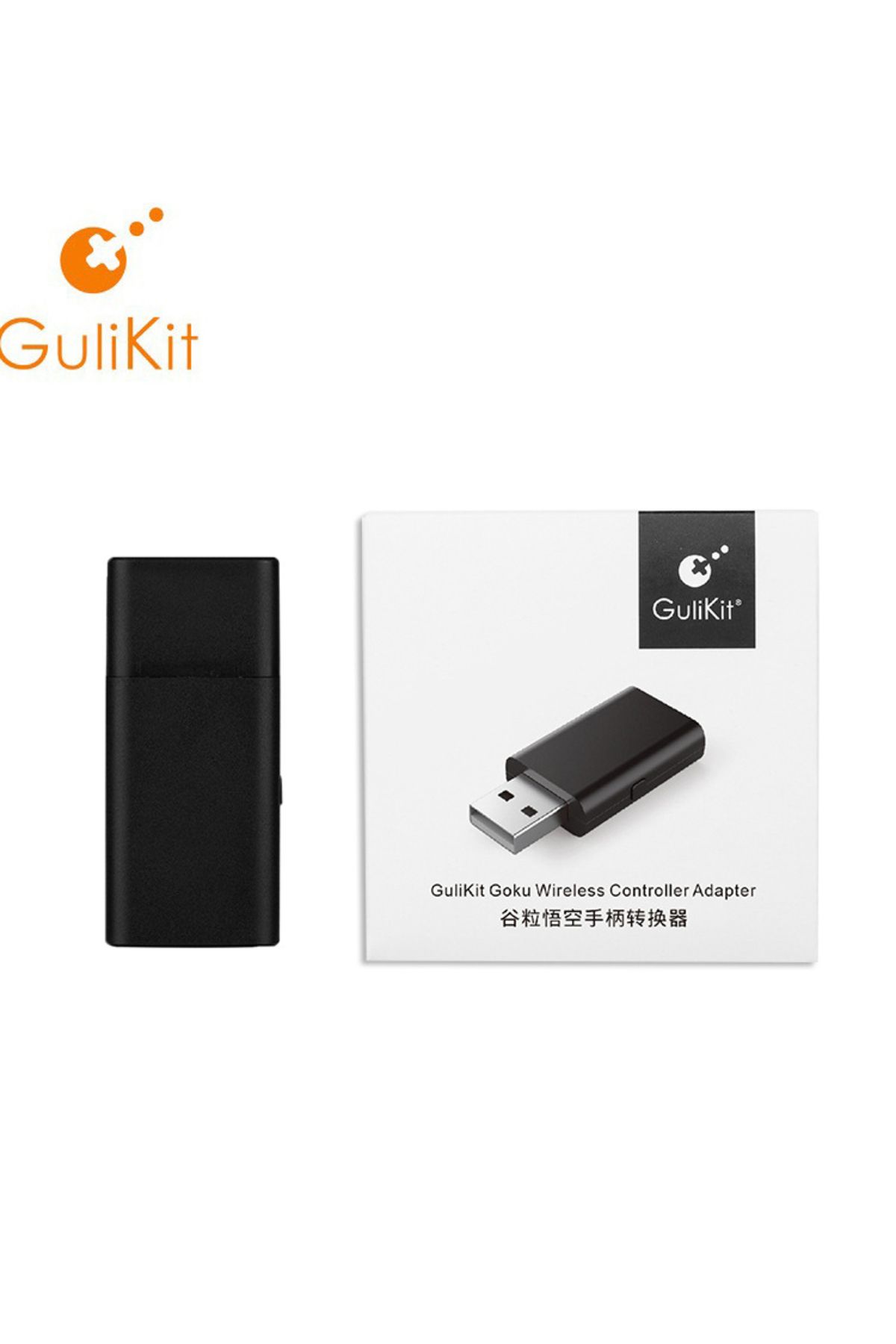 Choice-Gulikit NS26 Goku Wireless Controller Adapter for PC/Switch/for PS5/PS4/Xbox One/Xbox Series X S 8
