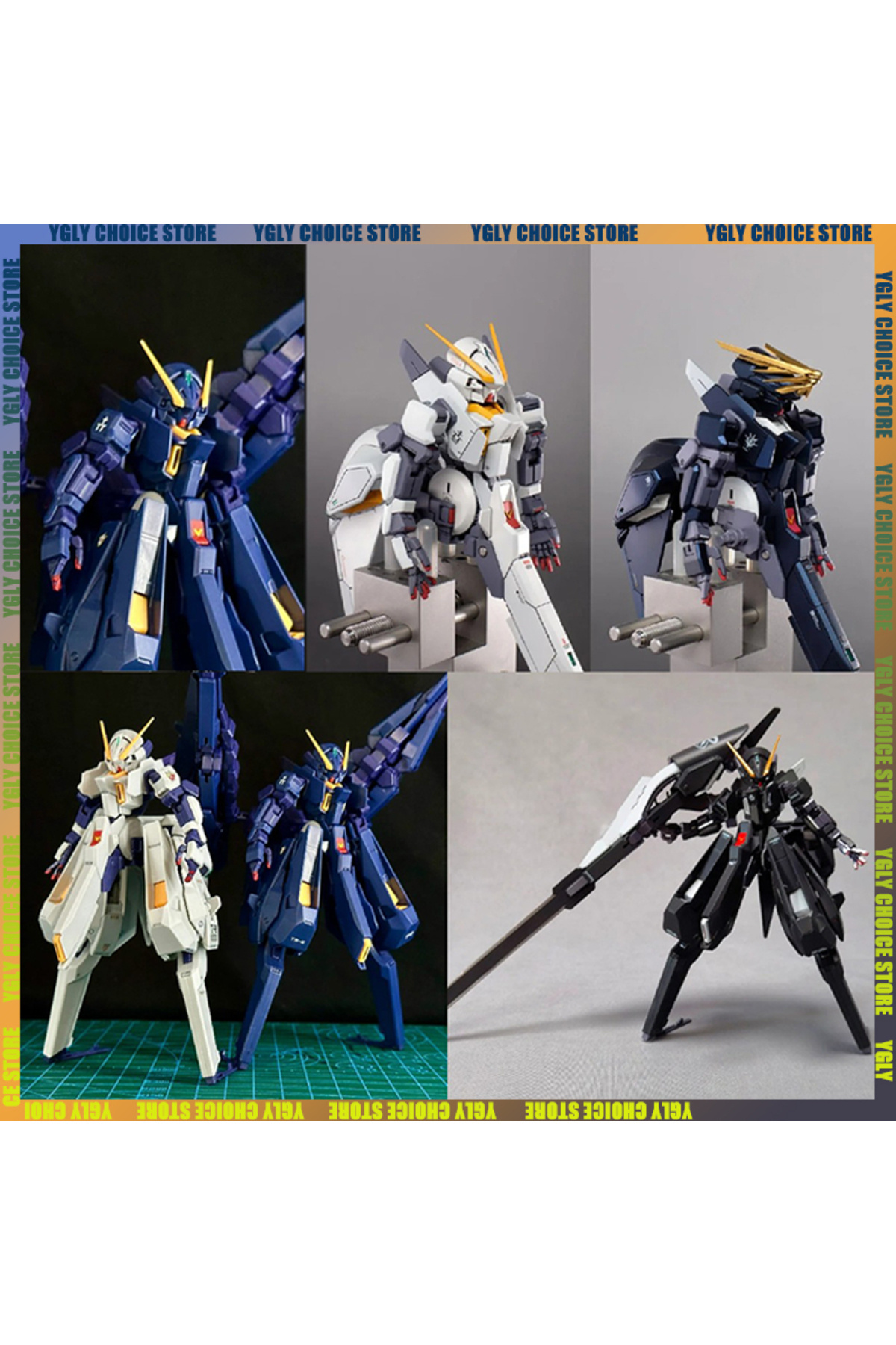 Choice-XFS HG 1/144 Woundwort TR6 With Bracket Water Sticker Assembly Model Action Figures Collectible D... 2