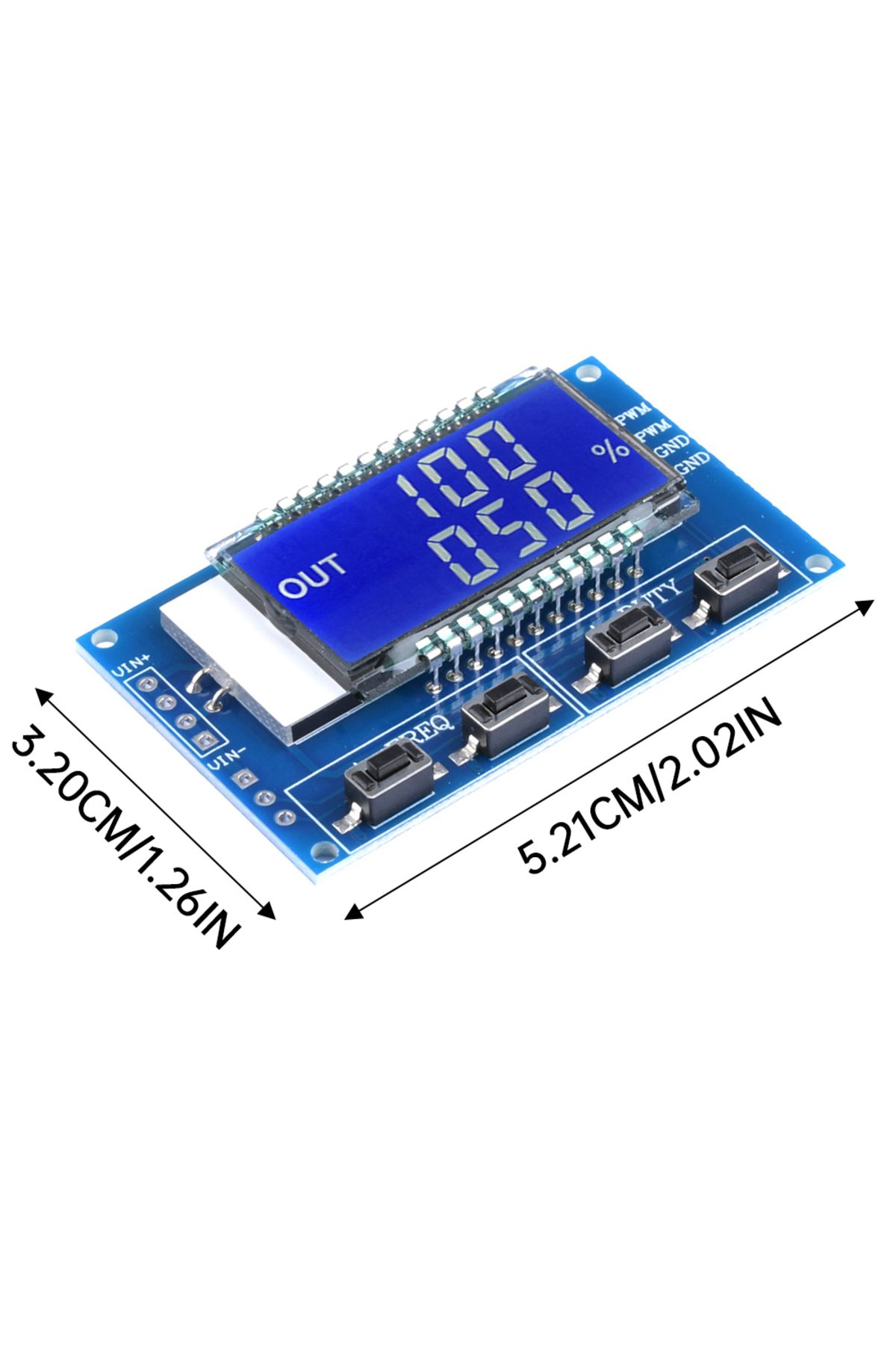 Aideepen-1Hz - 150Khz Signal Generator Module Adjustable 1-Channel PWM Pulse Frequency Duty Cycle Adjustab... 6