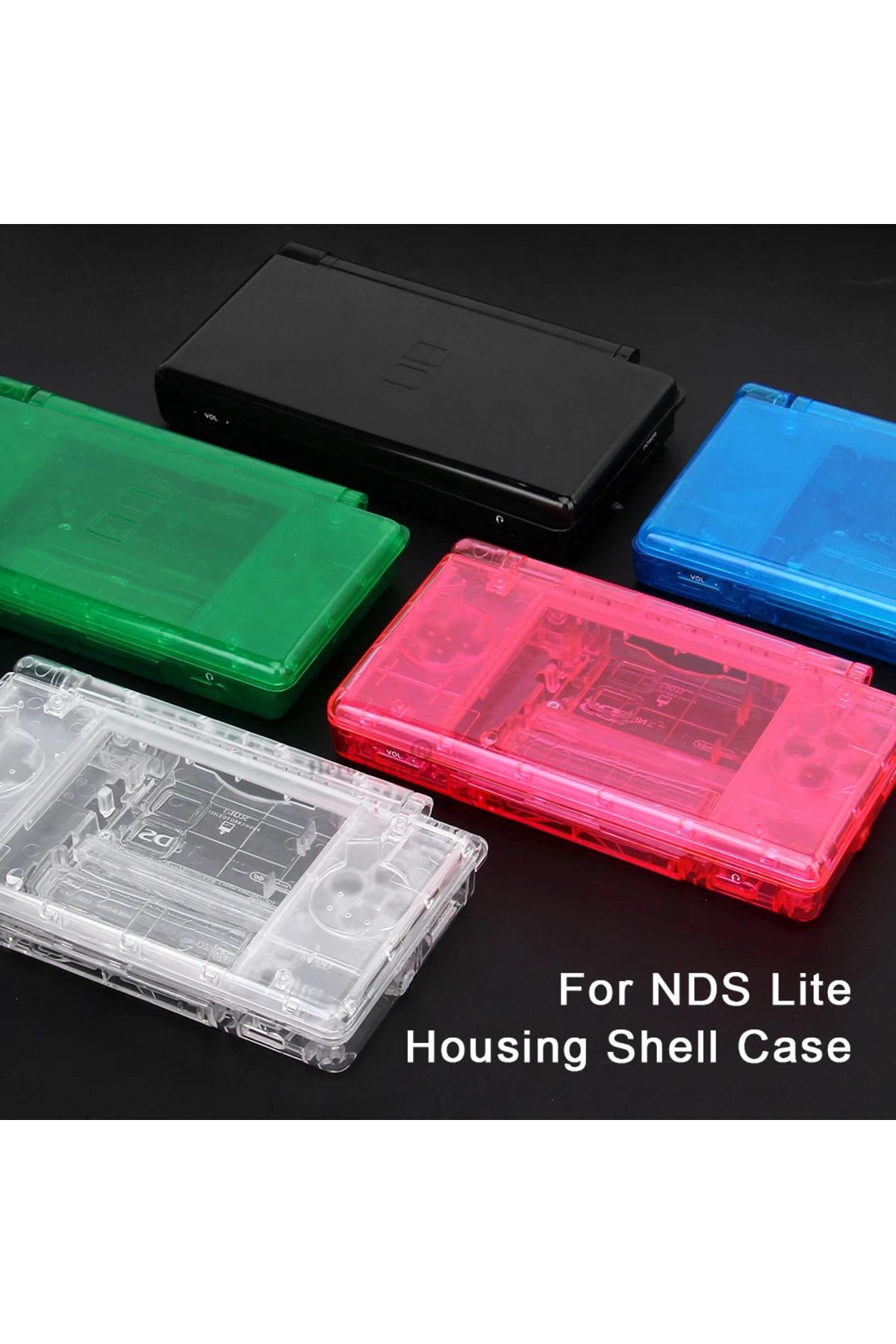 Choice-NEW Transparent Color For Nintend DS Lite Housing Shell Case Full Kit for Nintendo DS Lite NDS Li... 6