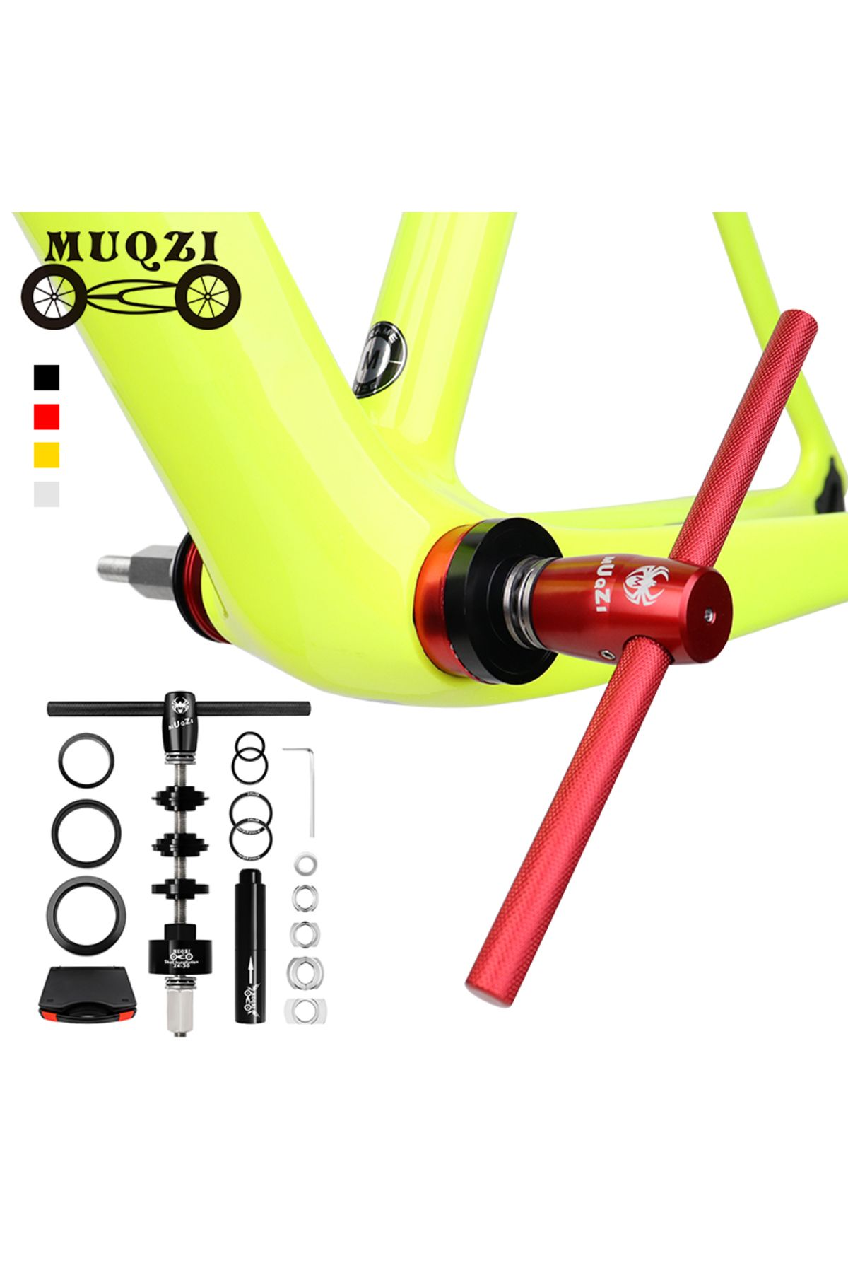 MUQZI-Bottom Bracket Tool Kit For BB86/BB30/BB91/BB92/PF30 Bottom Bracket Remover Bearing Install... 7