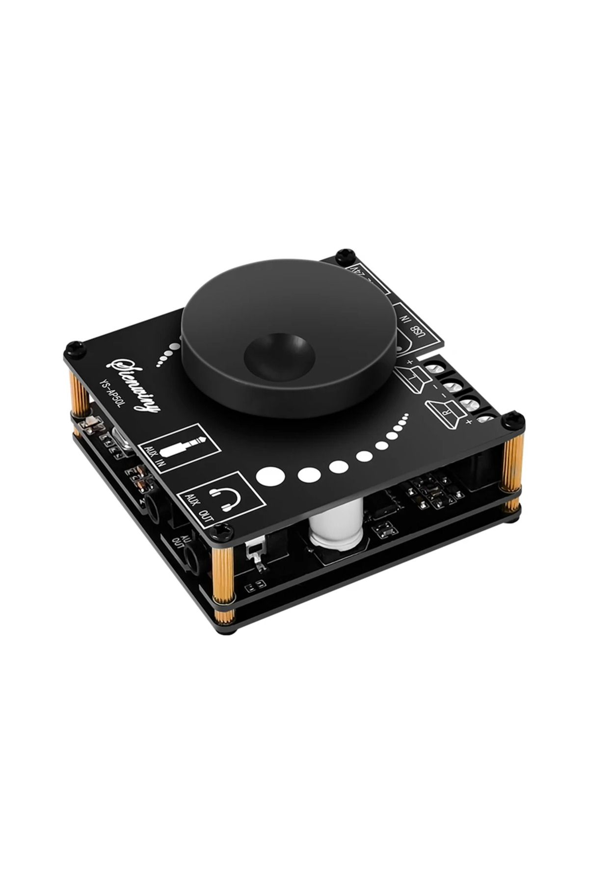 ALLOYSEED-YS-AP50L Digital Power Audio Amplifier Board - 50Wx2 Bluetooth Stereo AMP - Home Audio Modification 4