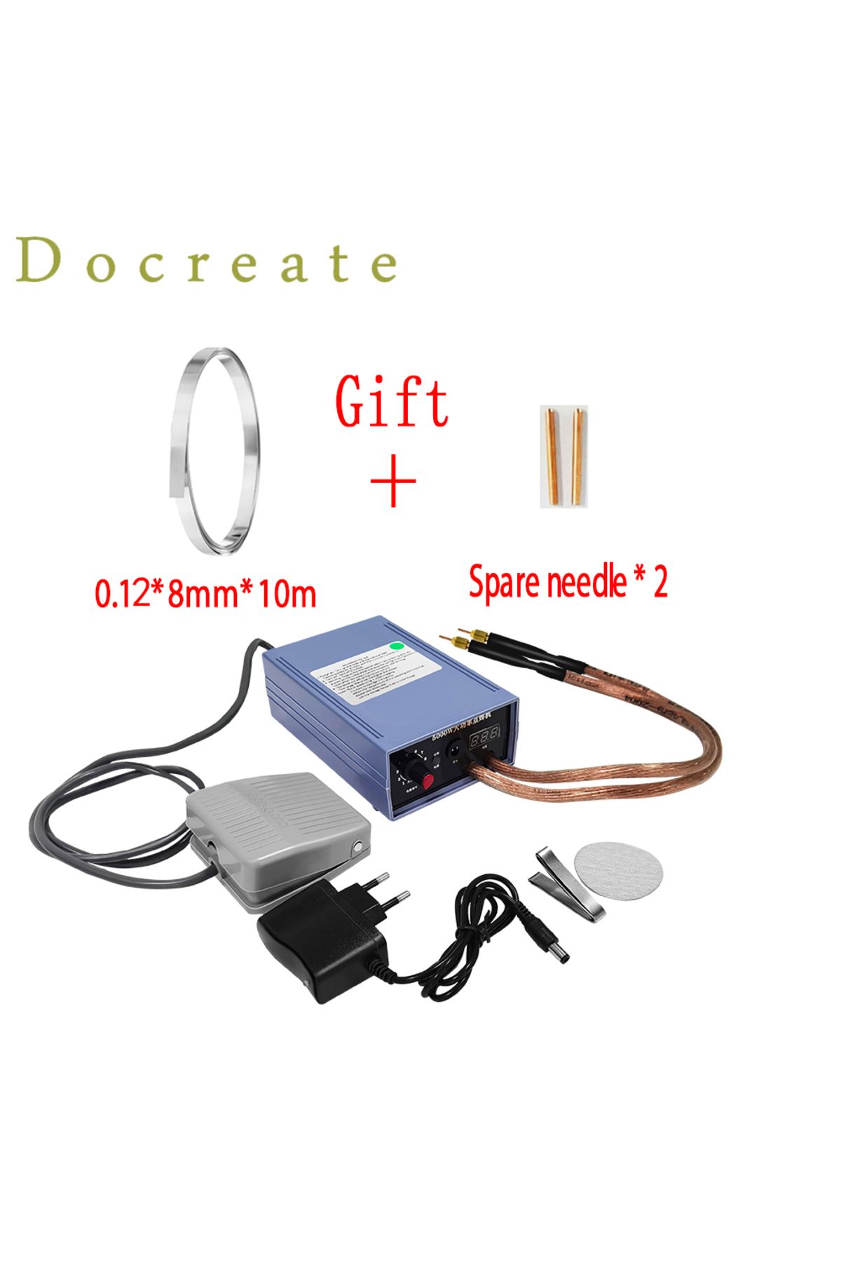Choice-Docreate 5000W  Mini Spot Welder Machine DIY Kit 18650 Battery Pack Welding Tools Portable Weldin... 2
