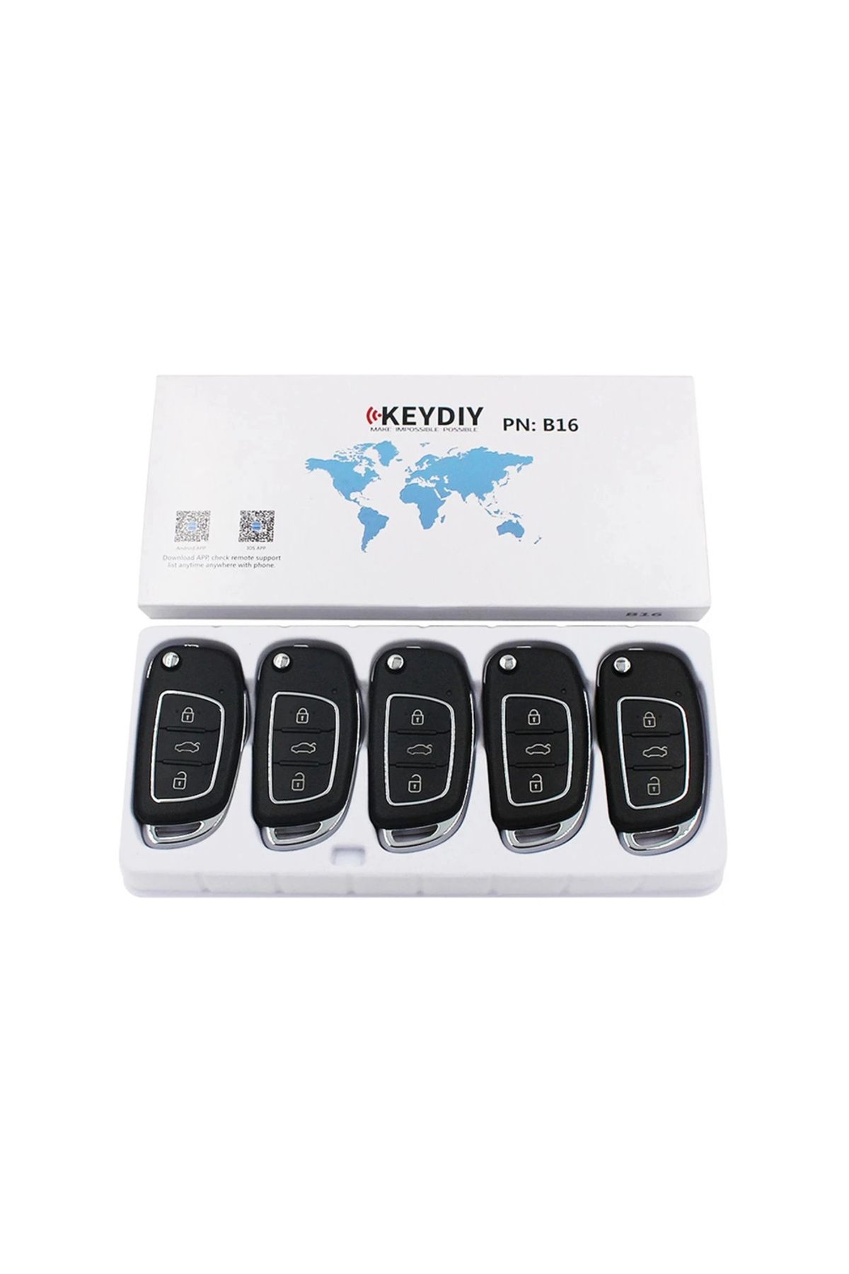 Choice-5pcs/lot Original KD B16 3 Button Smart Key KEYDIY For KD900/KD MINI/KD-X2 Key Programmer B Serie... 7