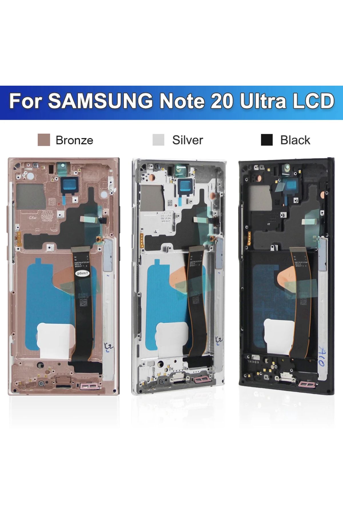 Choice-مجموعة شاشة عرض Note 20 Ultra لهاتف Samsung Galaxy Note20 Ultra 5G N985F N986B Lcd Display ... 4