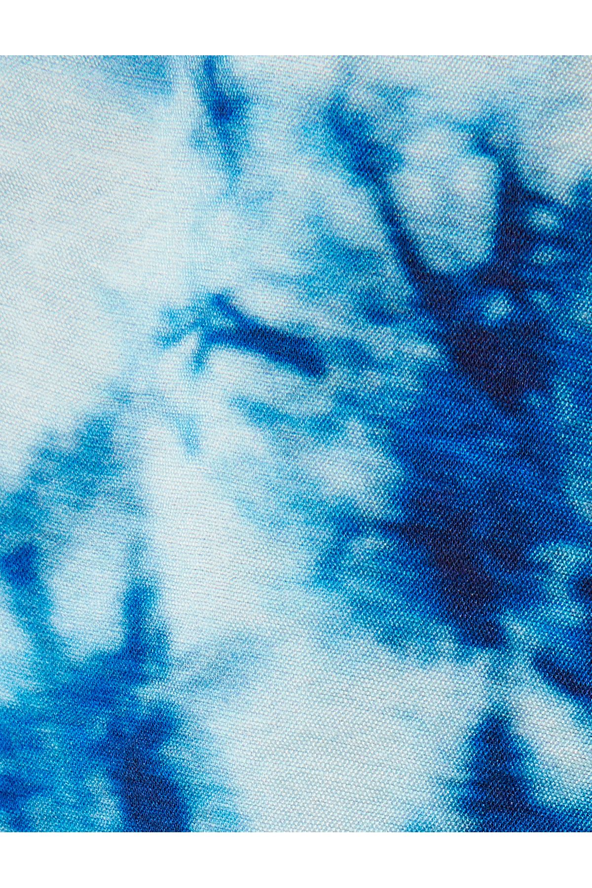 Koton-Şahika Ercümen Viscose Wide Leg Trousers - Tie-dye Patterned 6