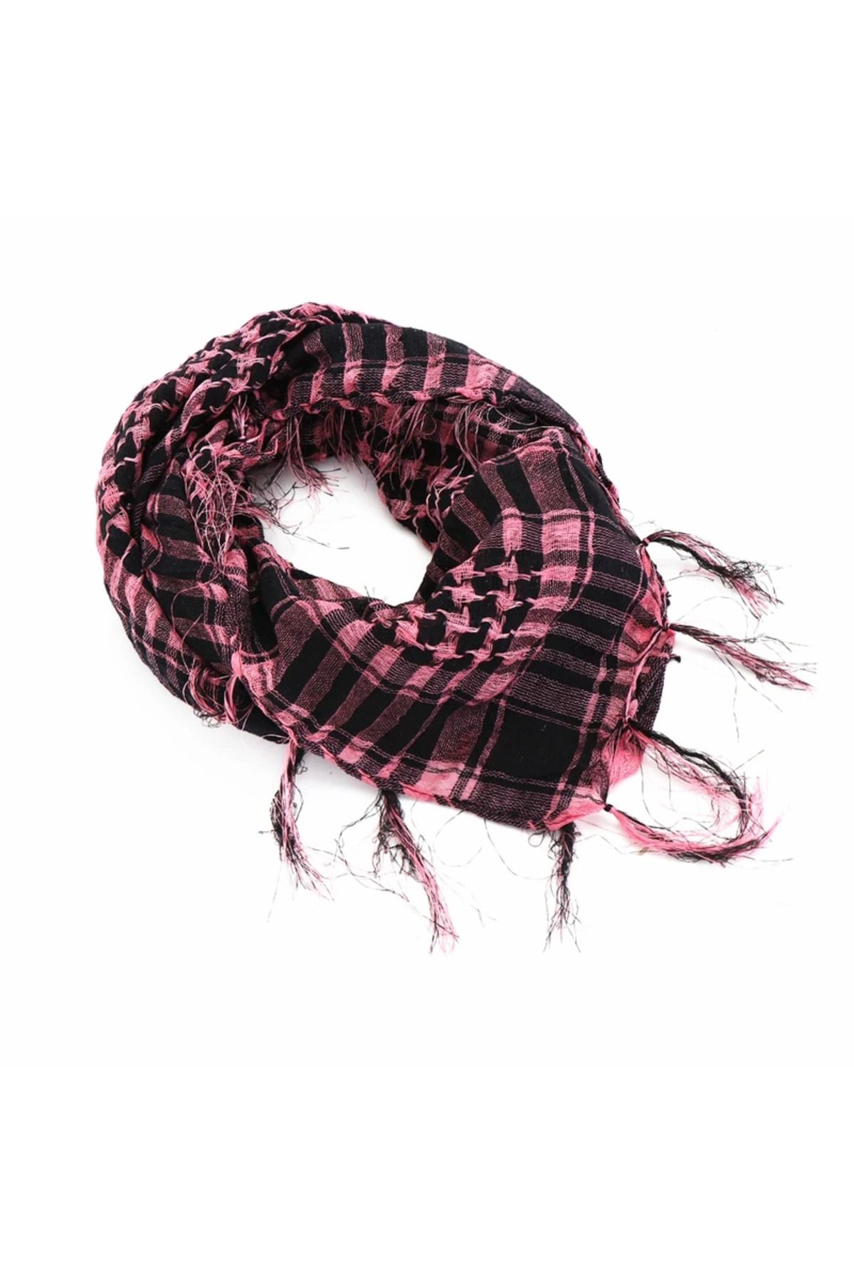 Choice-Unisex Lightweight Plaid Fringed Arabian Desert Scarf Soft Tactical Scarf Men Ladies Military Tur... 6