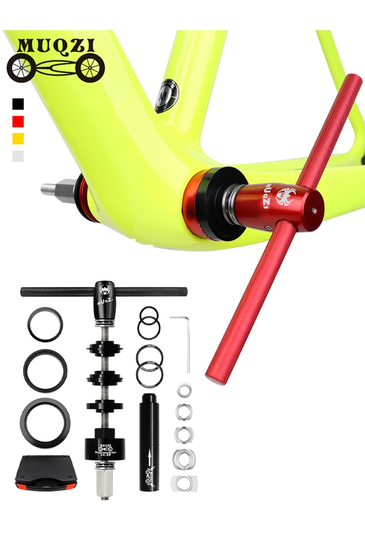 MUQZI-Bottom Bracket Tool Kit For BB86/BB30/BB91/BB92/PF30 Bottom Bracket Remover Bearing Install... 8