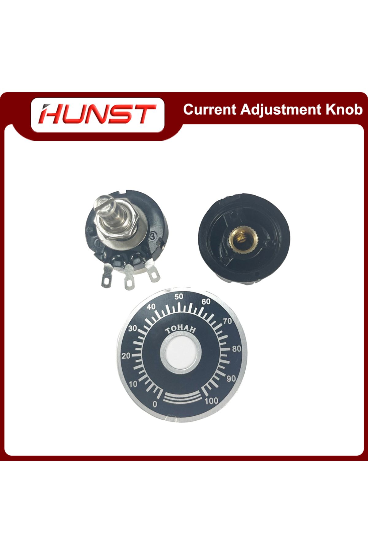 Choice-HUNST Current Adjustment Potentiometer Knob RV24YN 20S B502 168C Laser Cutting Engraving Machine ... 1