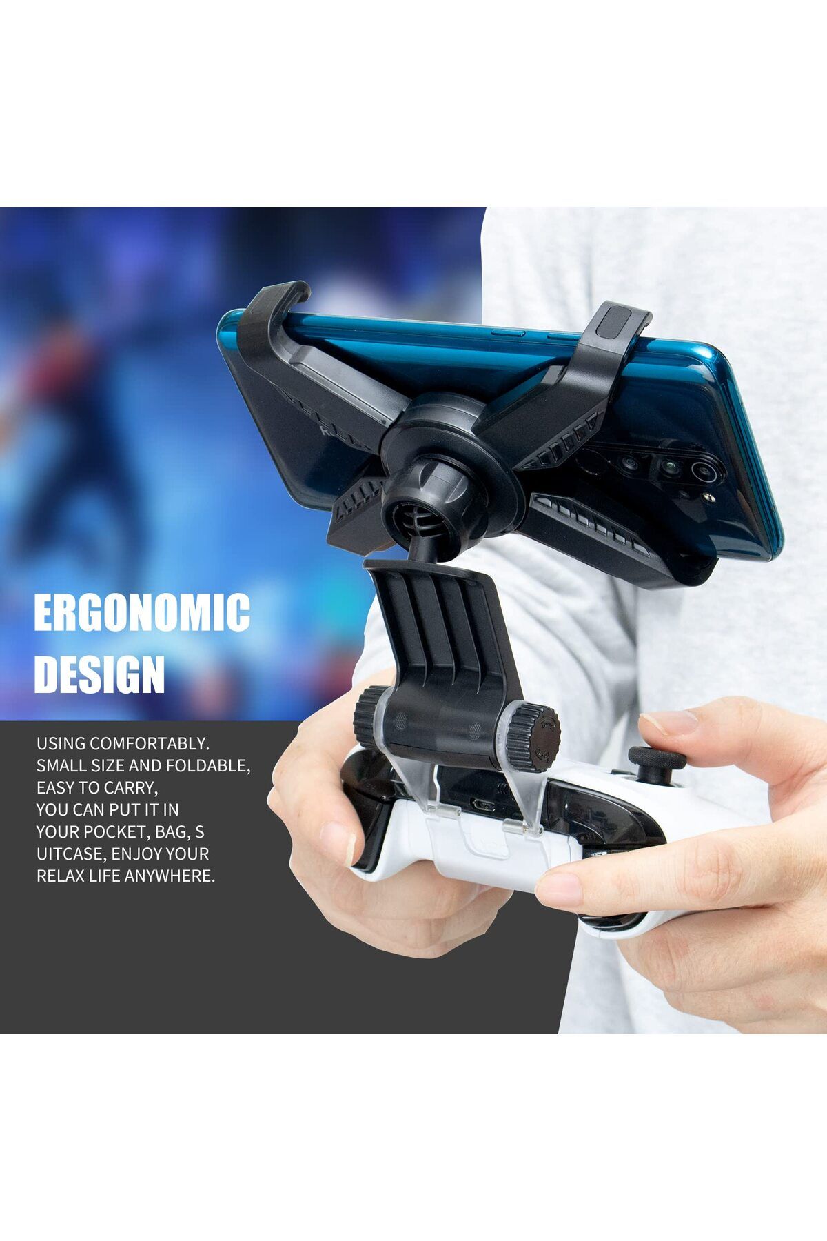 Choice-Phone Clip Xbox One Controller Mobile Phone Mount Adjustable Phone Holder Clamp for Xbox Series S... 2